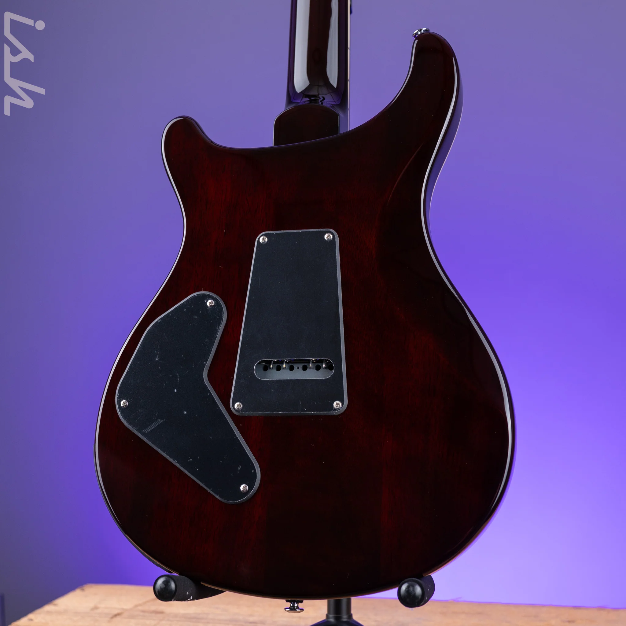 PRS SE Custom 24 Semi-Hollow Piezo Orange Tiger Smokeburst *2025 Release!* - Image 7