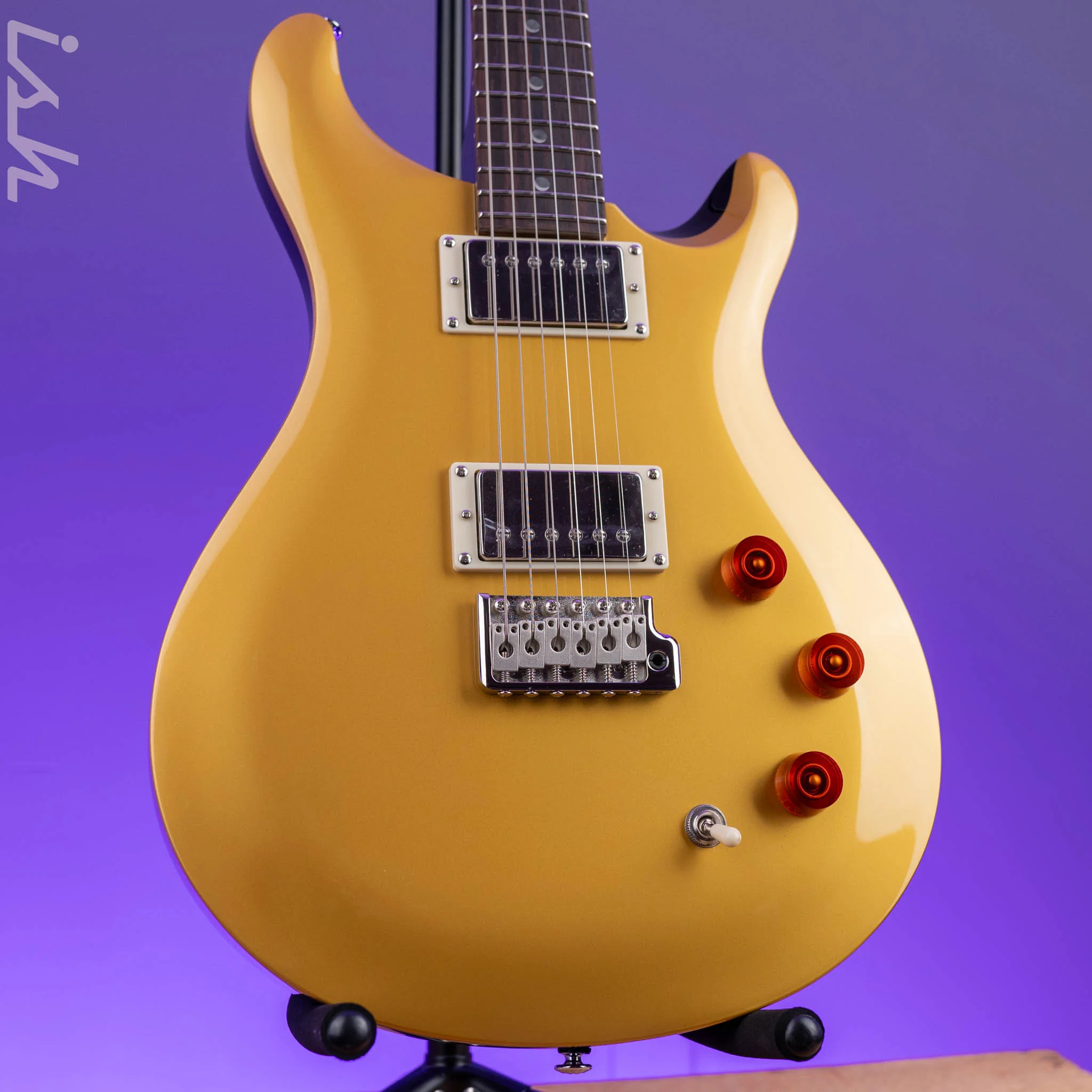 PRS SE DGT David Grissom Electric Guitar Gold Top