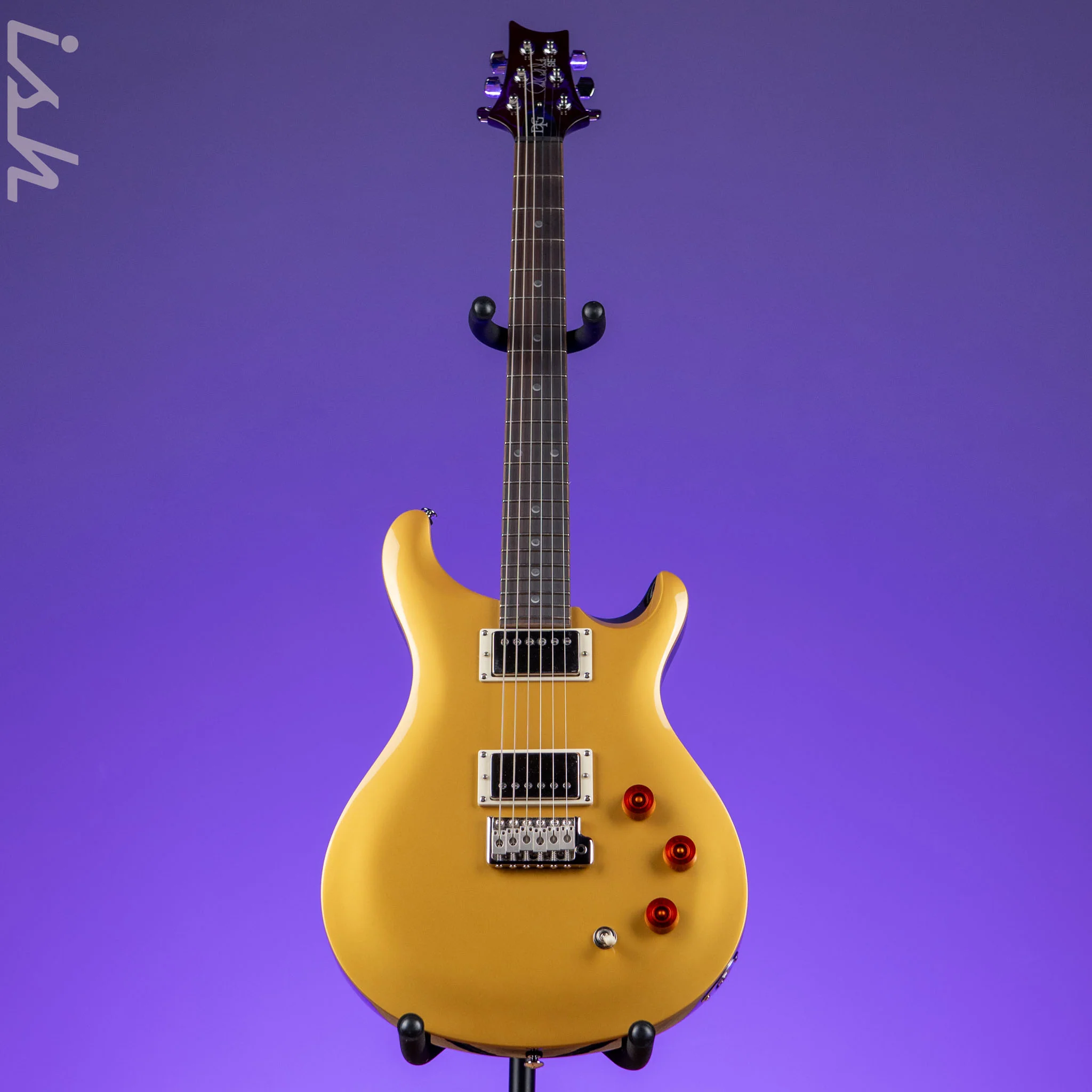 PRS SE DGT David Grissom Electric Guitar Gold Top Demo - Image 2