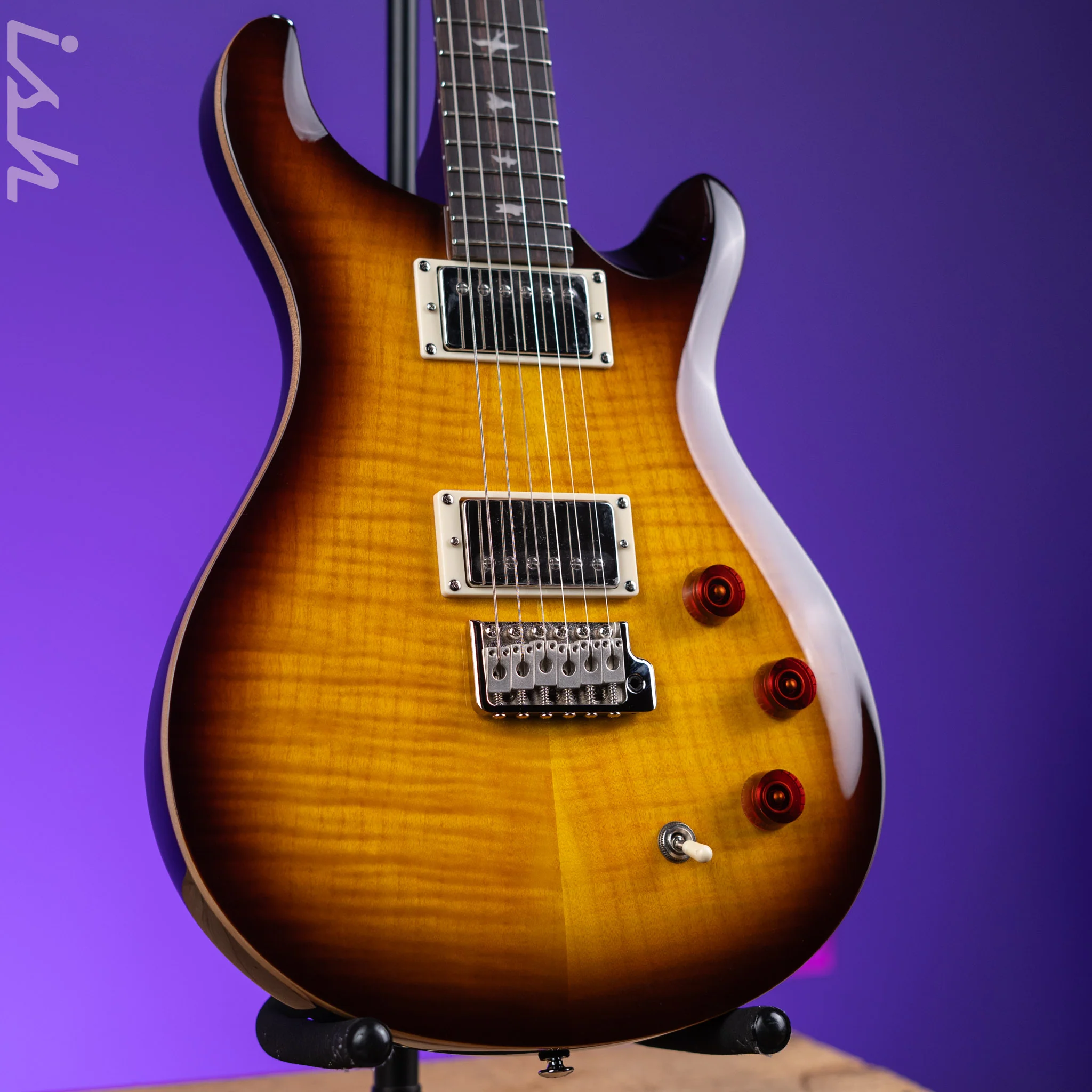 PRS SE DGT David Grissom Electric Guitar McCarty Tobacco Sunburst