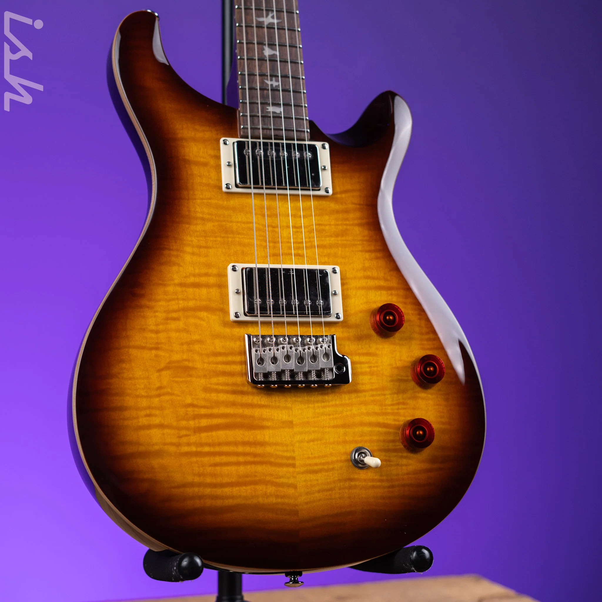 PRS SE DGT David Grissom Electric Guitar McCarty Tobacco Sunburst