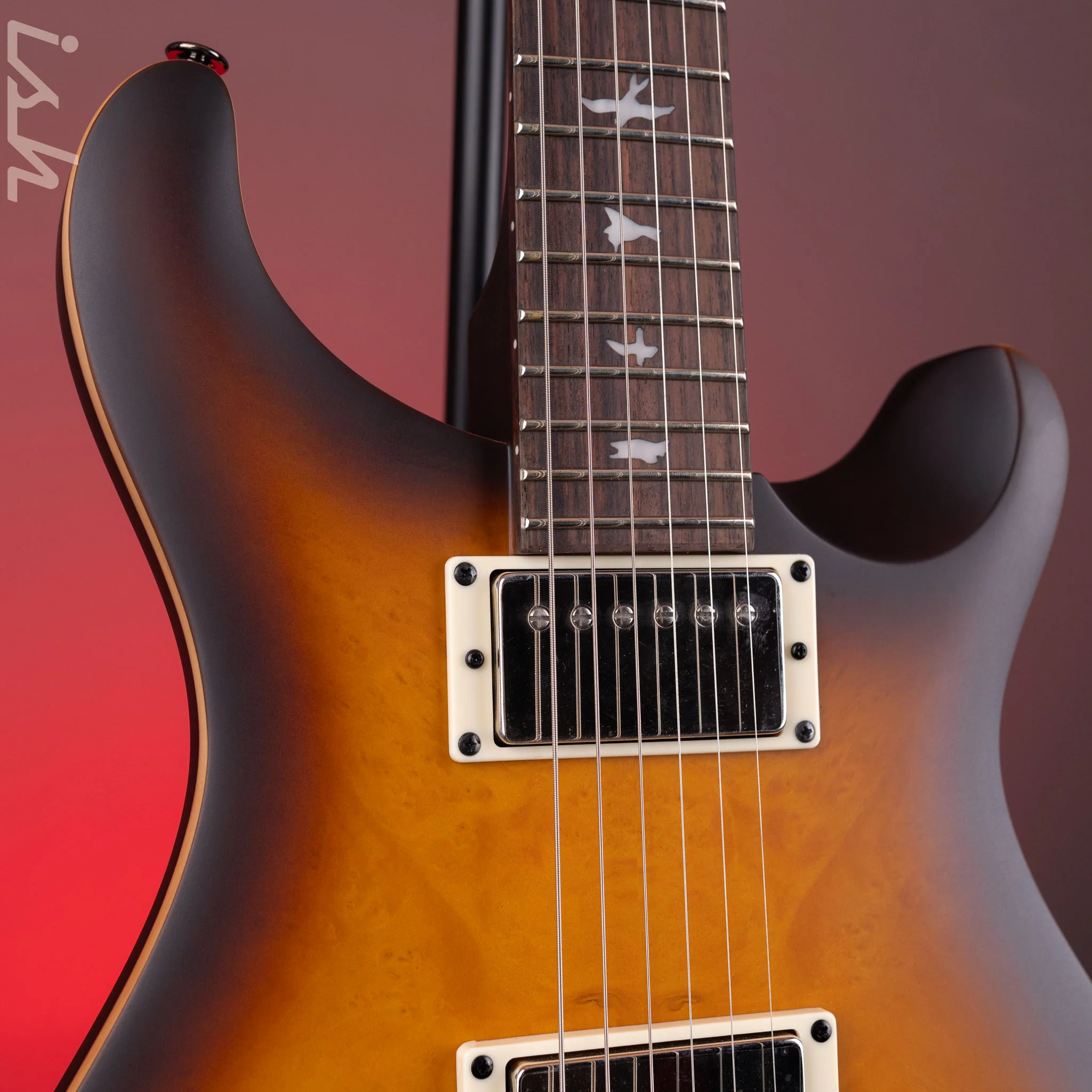 PRS SE DGT Laurel Burl Limited Edition McCarty Tobacco Sunburst - Image 4