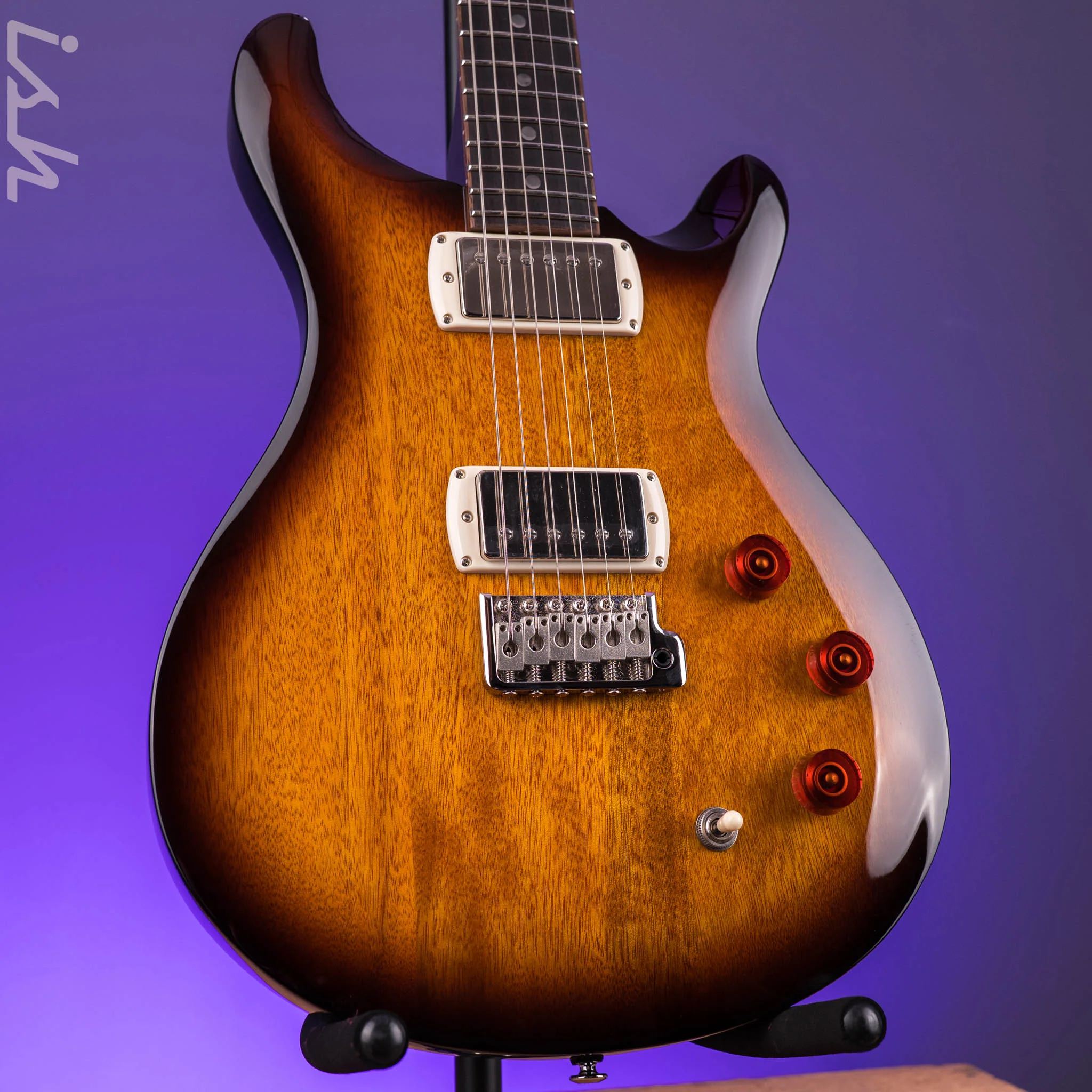 PRS SE DGT Standard Moon Inlay McCarty Tobacco Sunburst