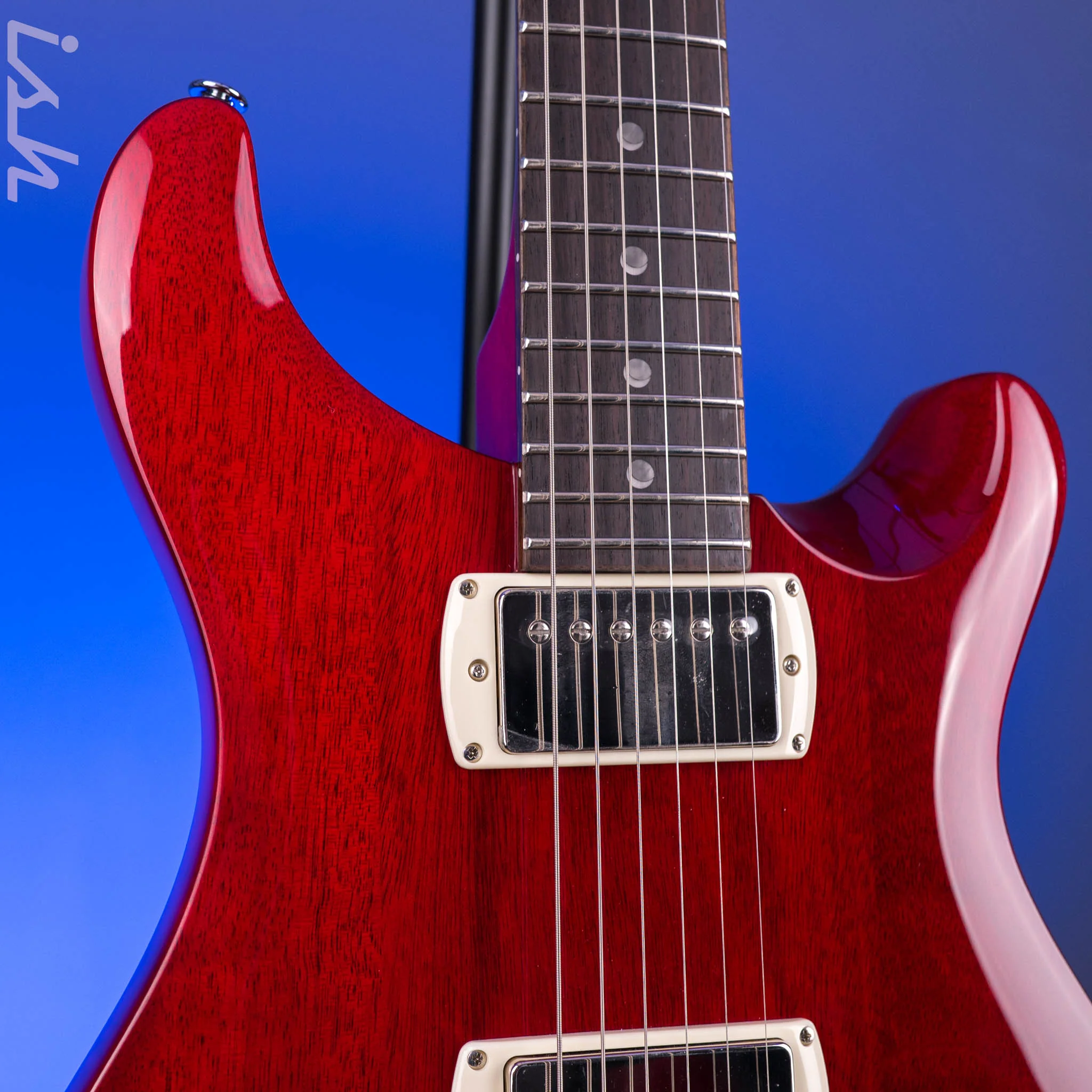 PRS SE DGT Standard Moon Inlay Vintage Cherry - Image 4