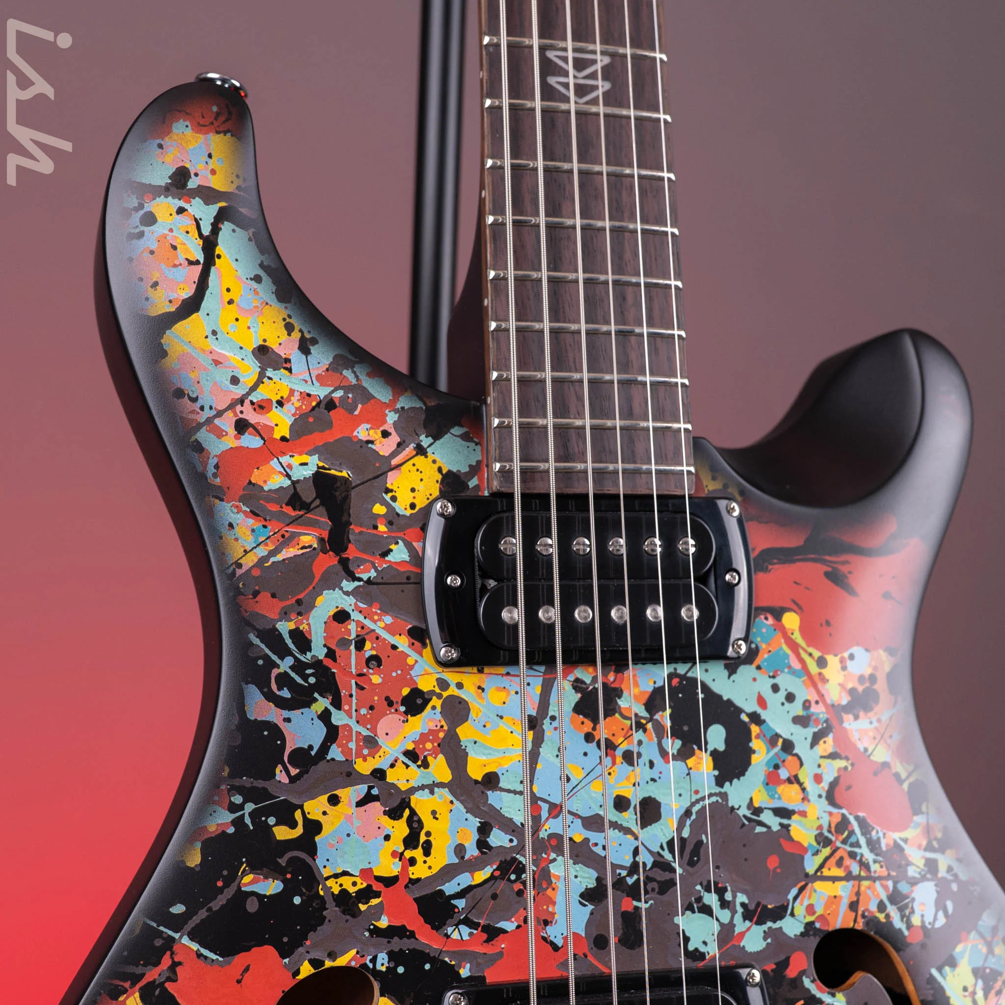 PRS SE Ed Sheeran Cosmic Splash Hollowbody I Baritone - Image 4