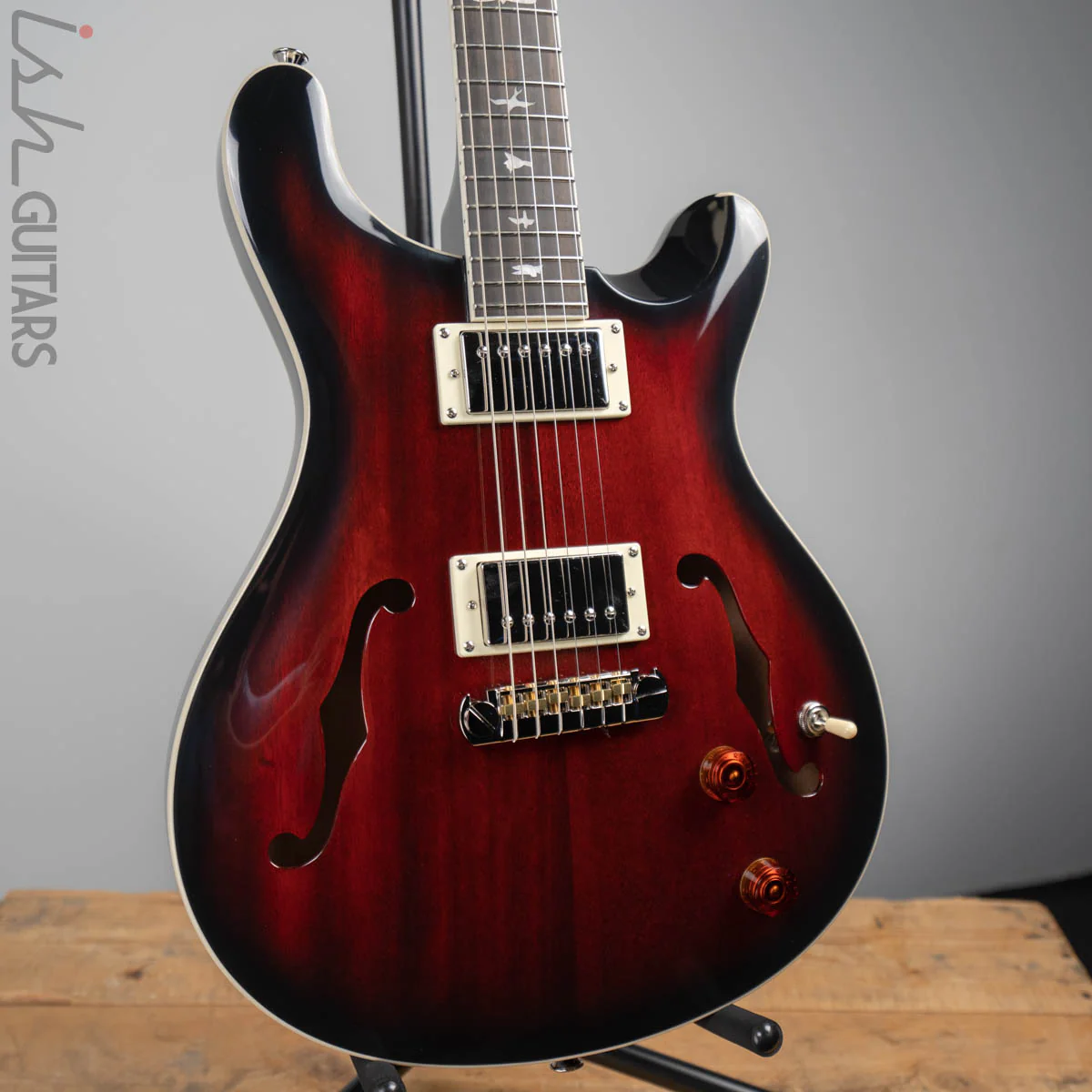 PRS SE Hollowbody Standard Fire Red