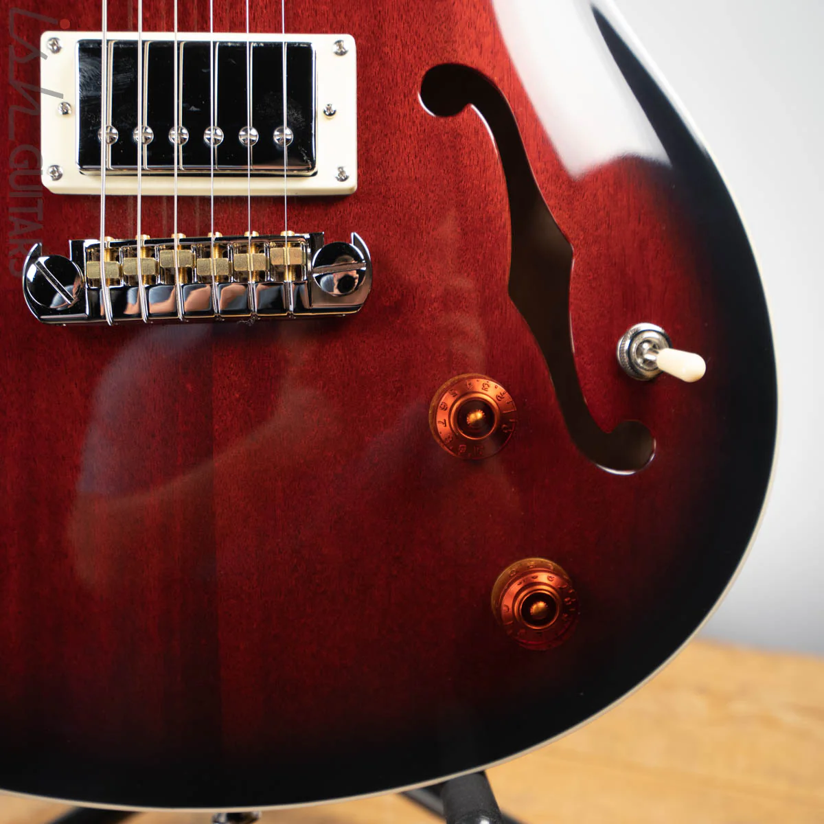 PRS SE Hollowbody Standard Fire Red - Image 4