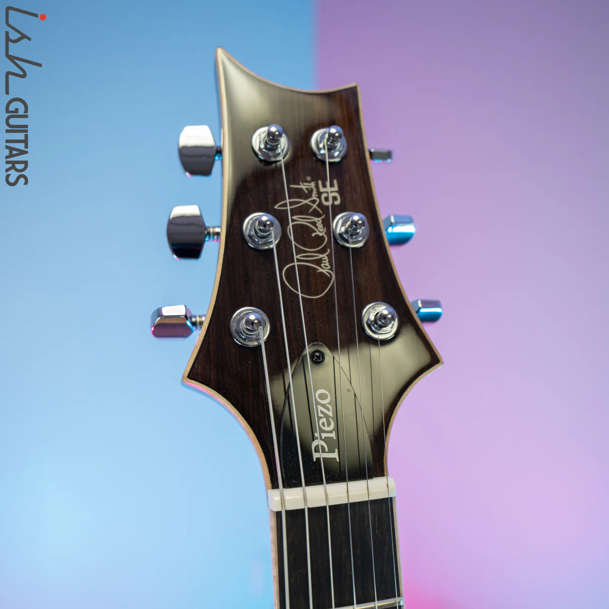 PRS SE Hollowbody II Piezo Black Gold Burst - Image 7