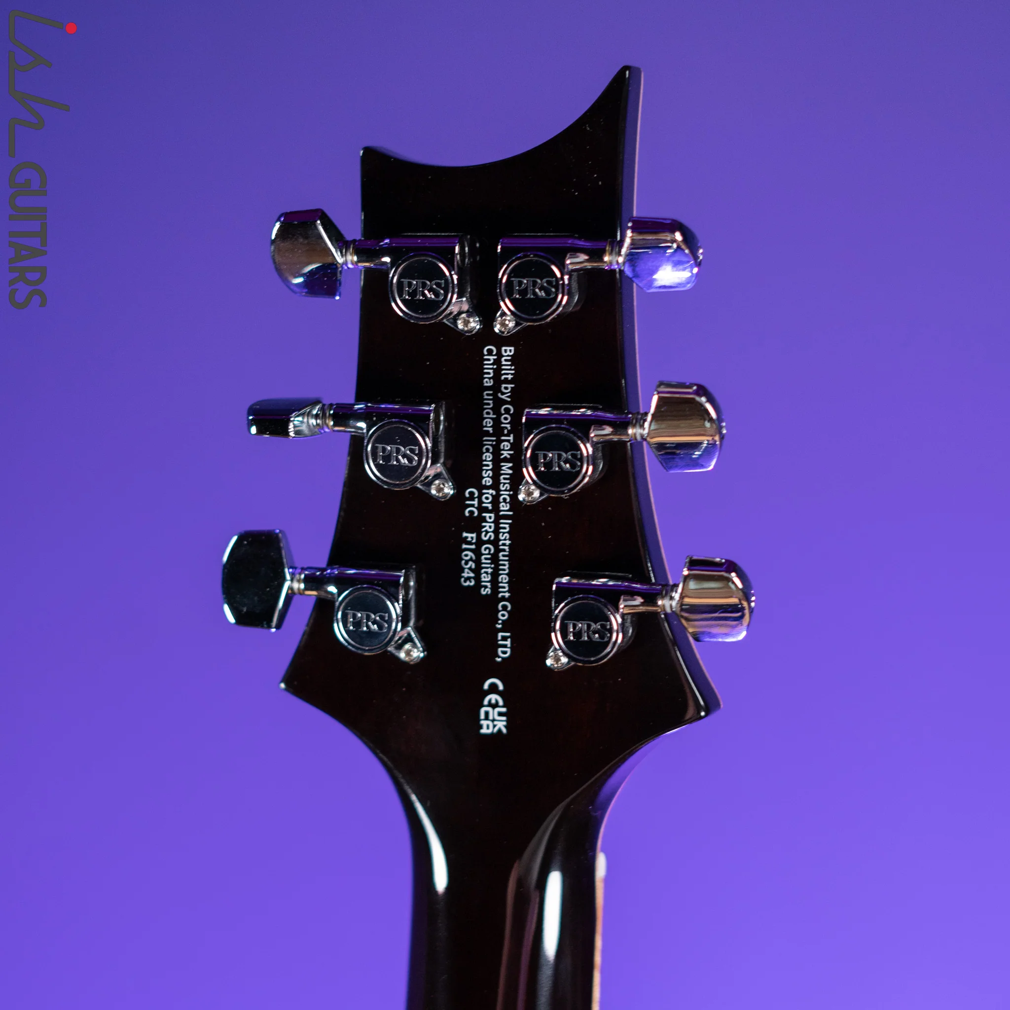 PRS SE Hollowbody II Piezo Electric Guitar Black Gold Burst - Image 11