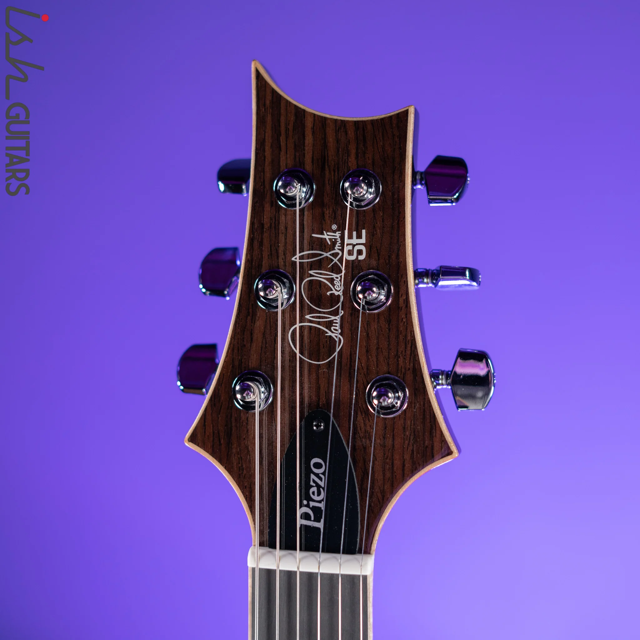 PRS SE Hollowbody II Piezo Electric Guitar Black Gold Burst - Image 6