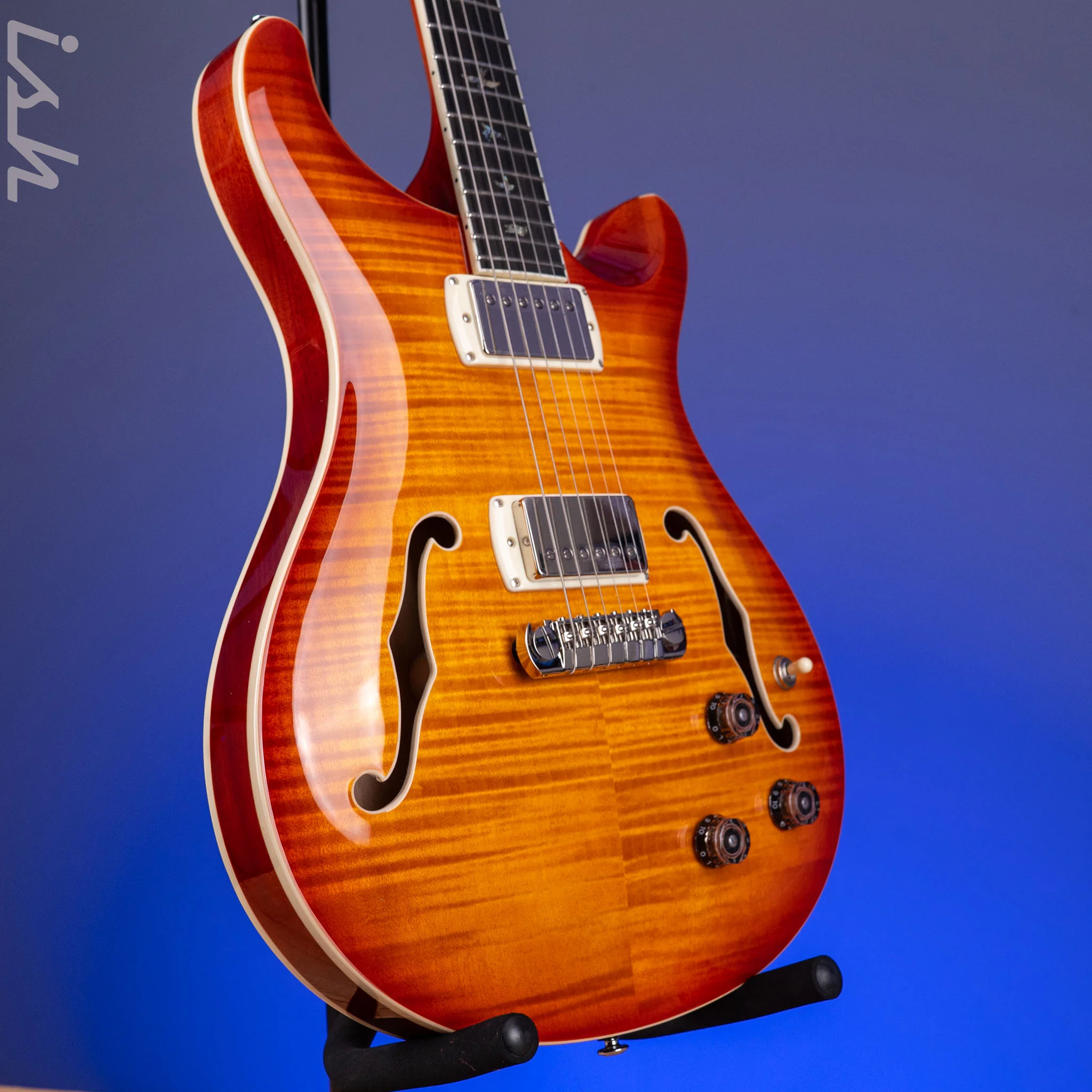PRS Se Hollowbody II Piezo Vintage Sunburst - Image 3