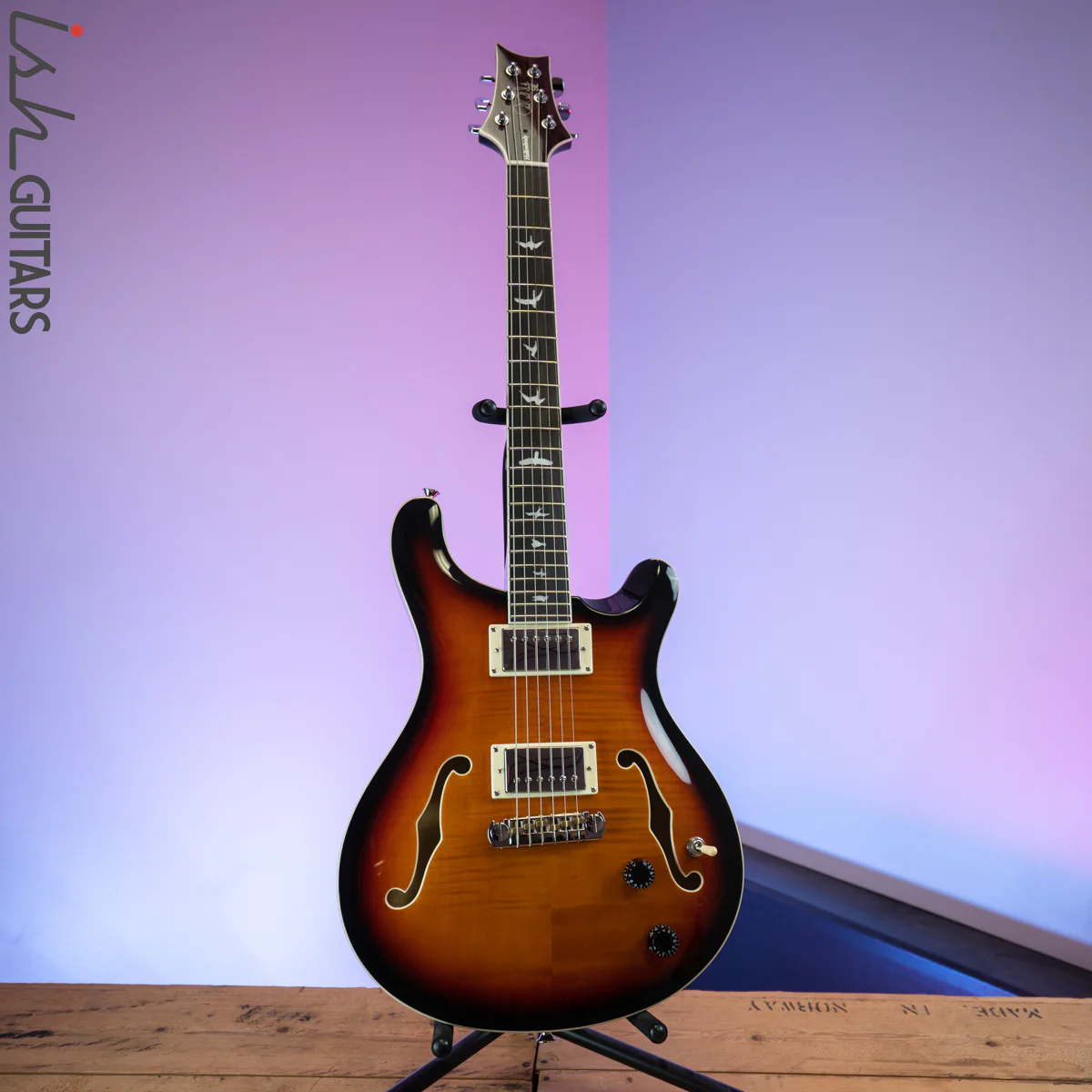 PRS SE Hollowbody II Tricolor Sunburst - Image 2