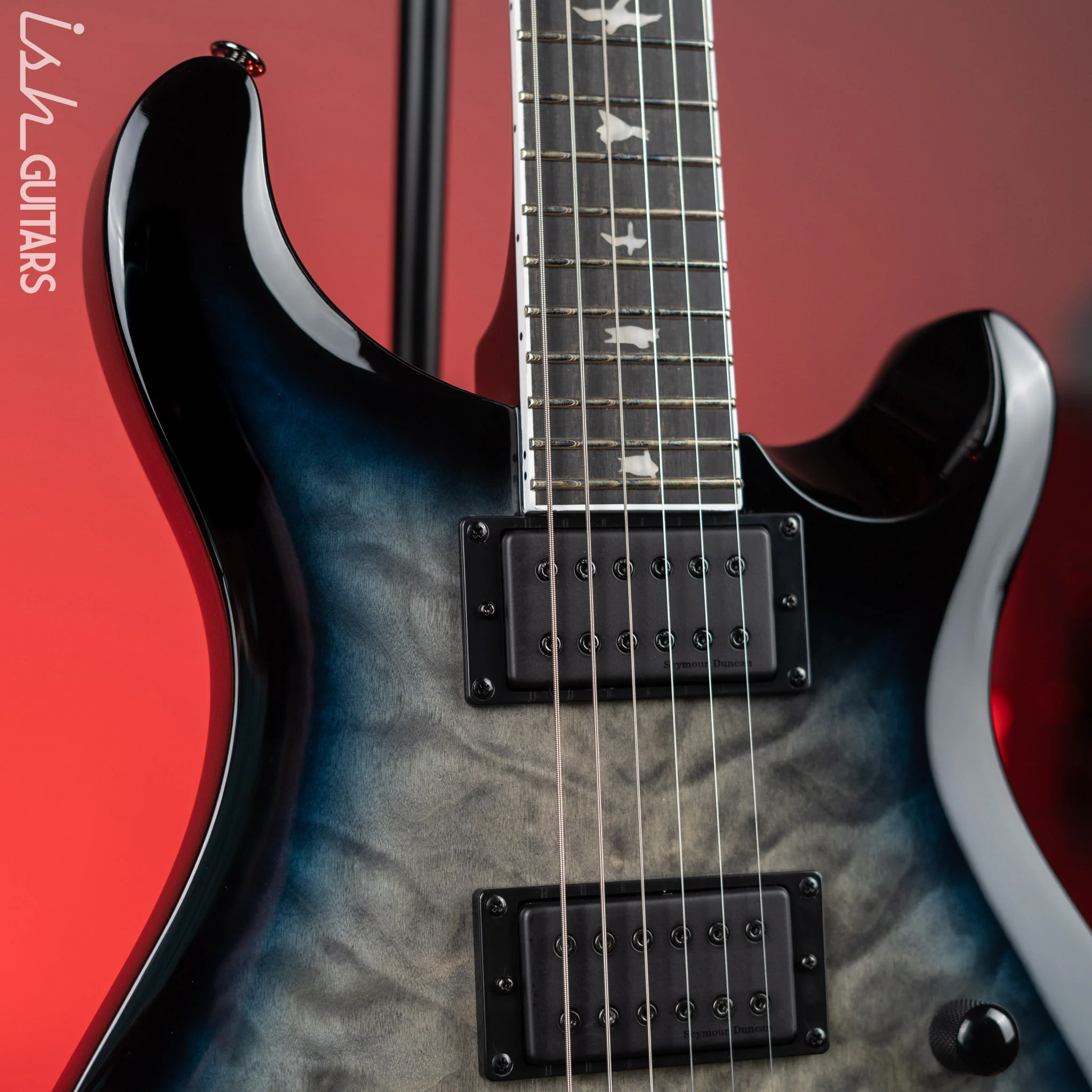 PRS SE Mark Holcomb Electric Guitar Blue Burst - Image 3