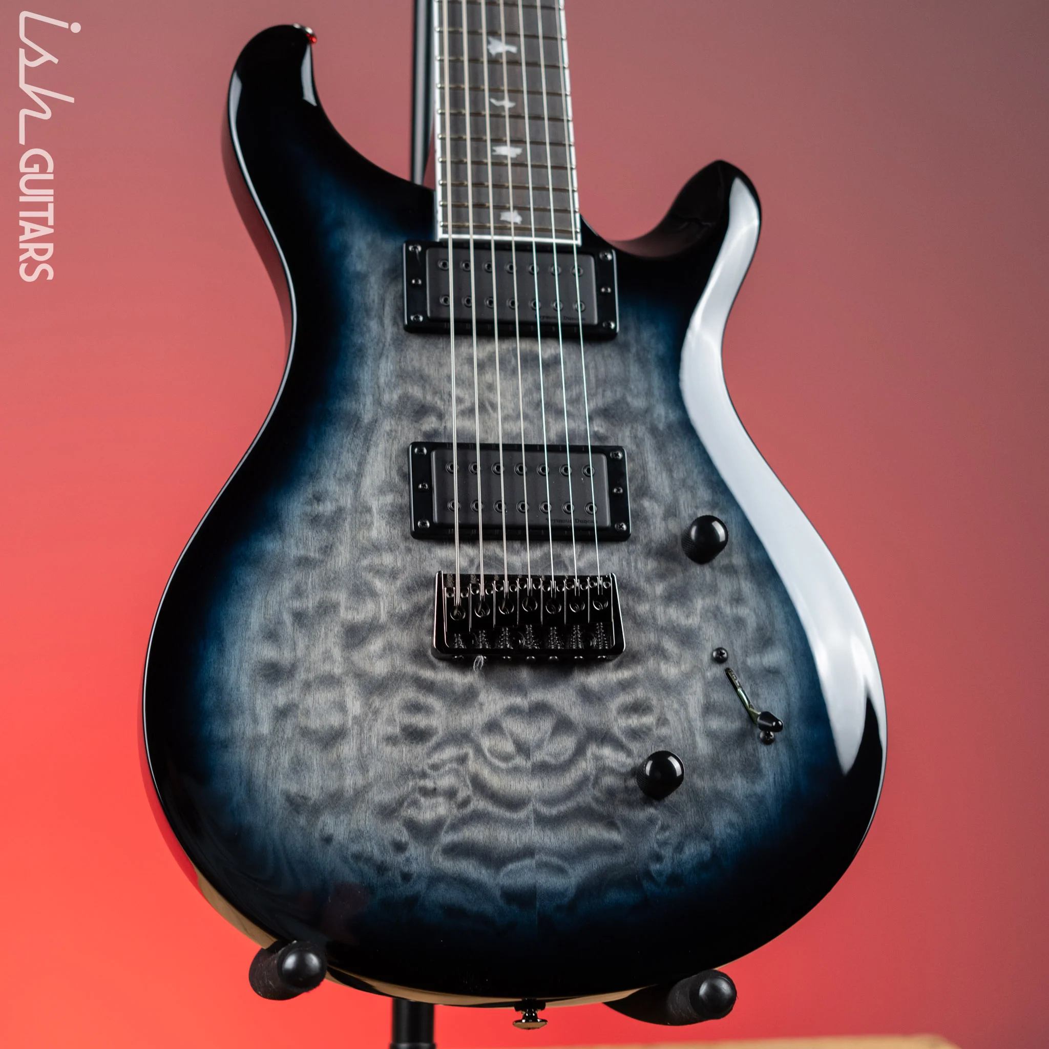 PRS SE Mark Holcomb SVN Holcomb Blue Burst 7 String