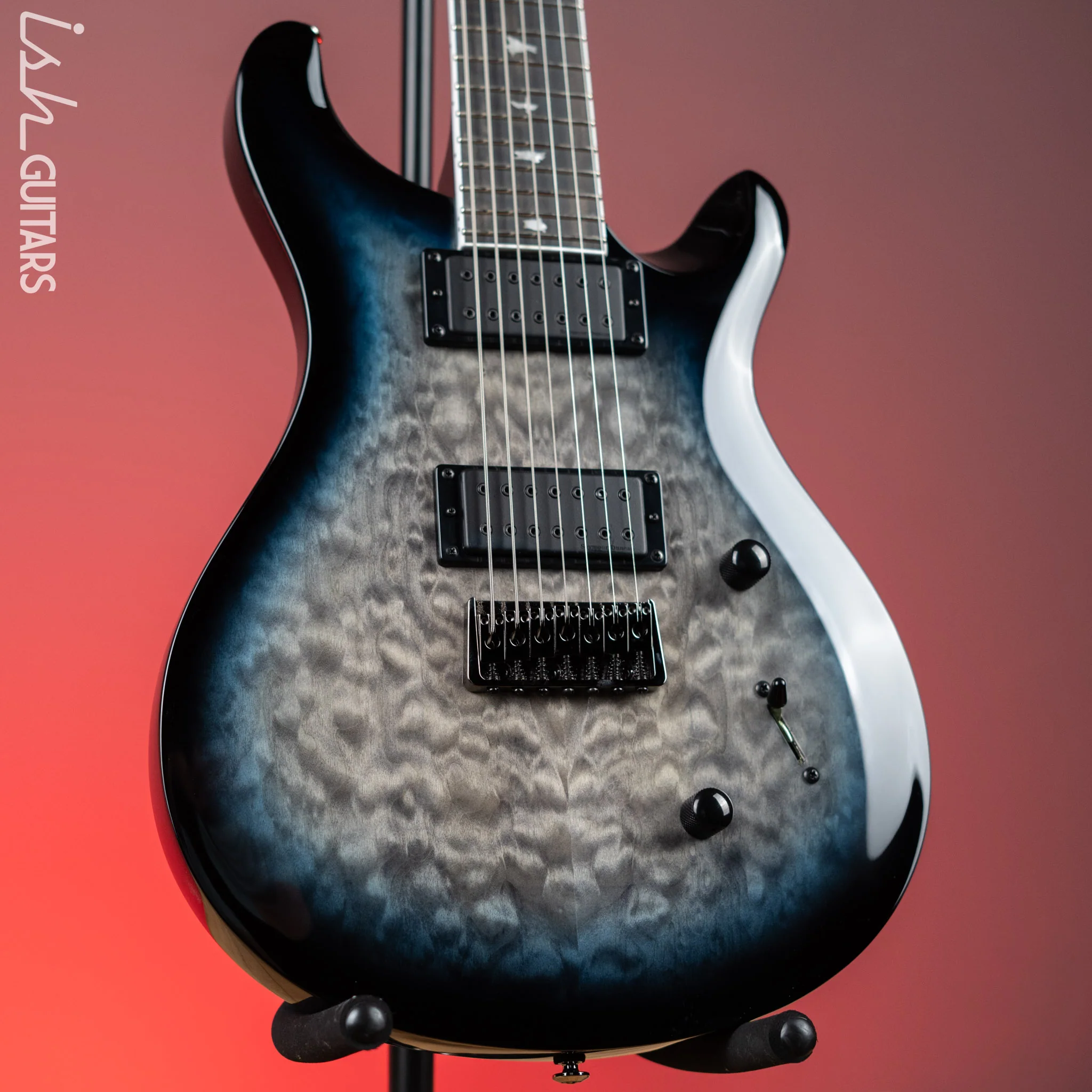 PRS SE Mark Holcomb SVN Holcomb Blue Burst 7 String