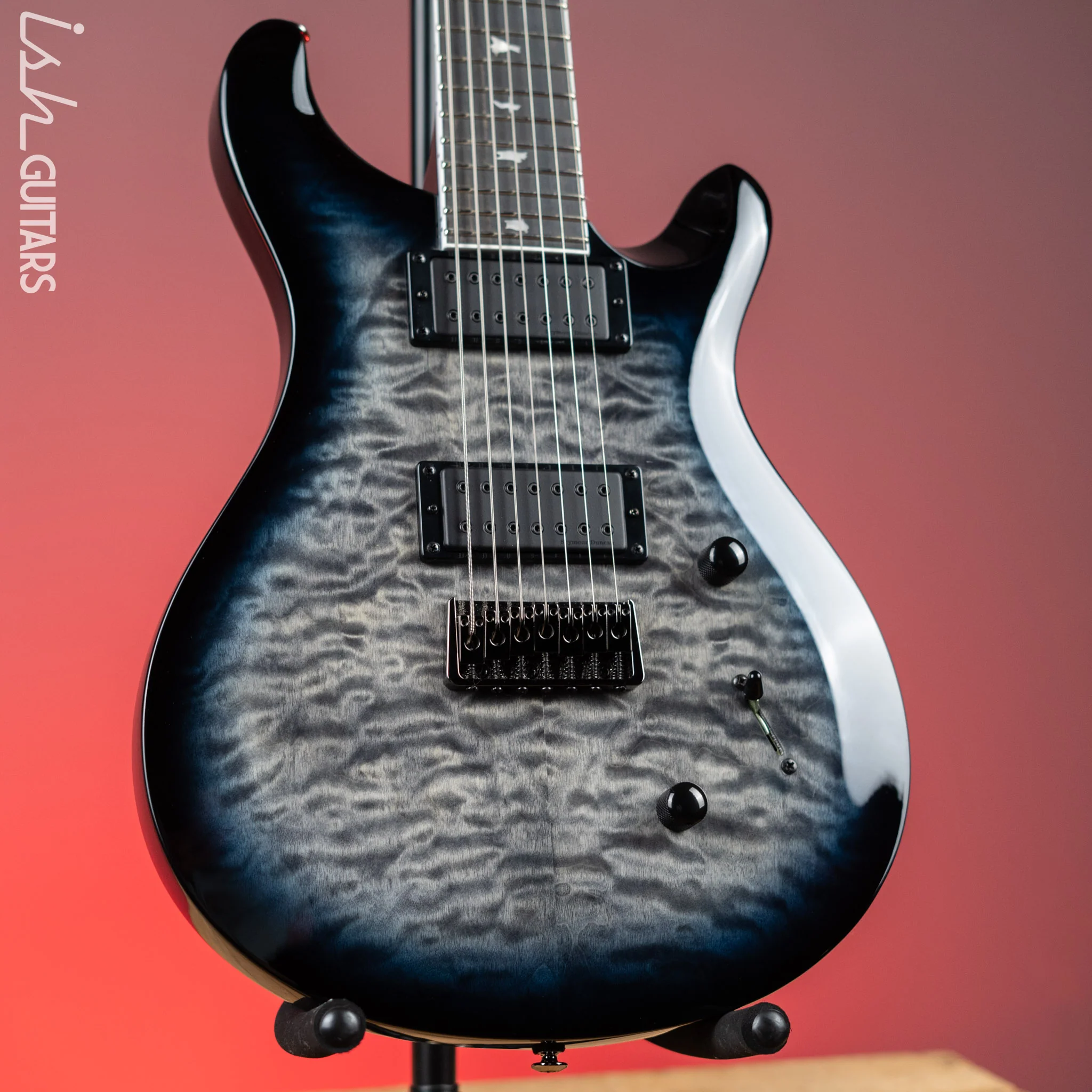 PRS SE Mark Holcomb SVN Holcomb Blue Burst 7 String