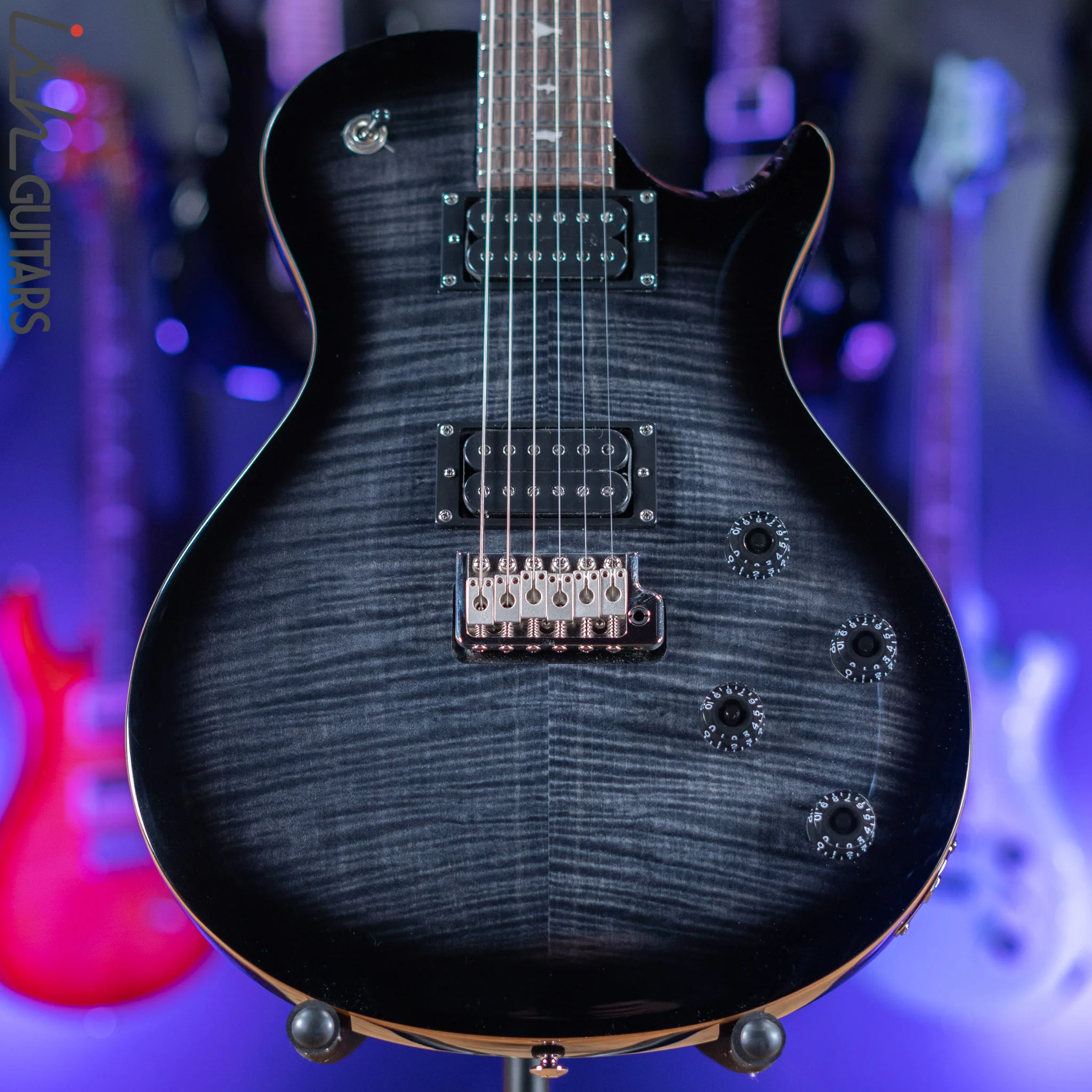 2021 PRS SE Mark Tremonti Electric Guitar Charcoal Burst