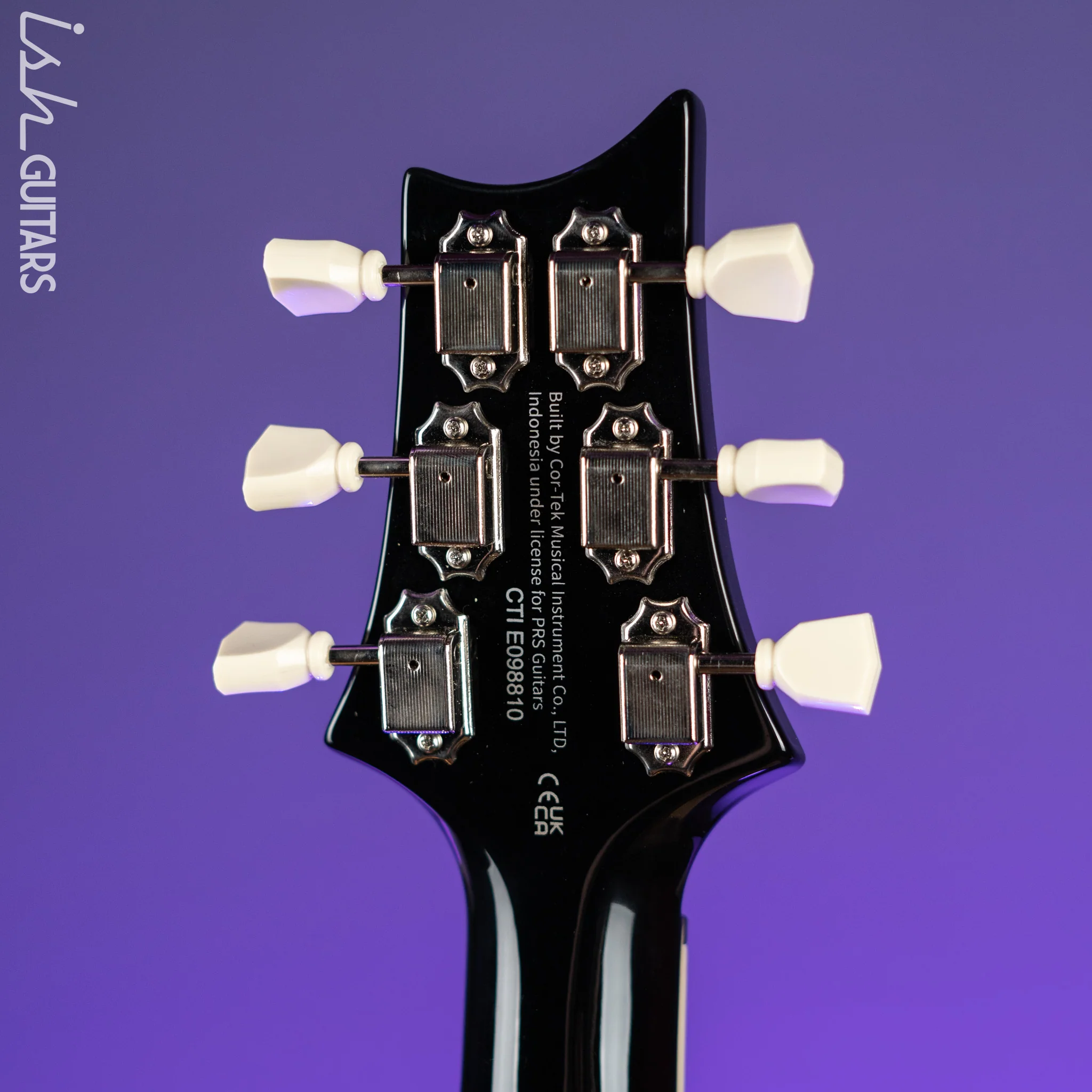 PRS SE McCarty 594 Electric Guitar Black Gold Sunburst - Image 10