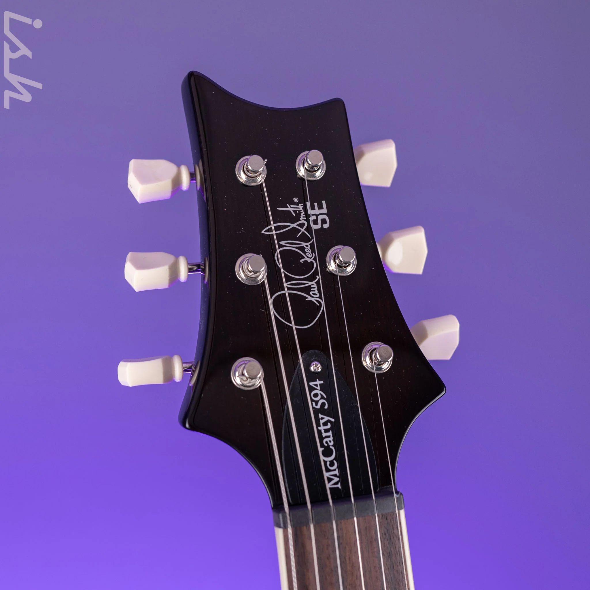 PRS SE McCarty 594 Electric Guitar Black Gold Sunburst - Image 5