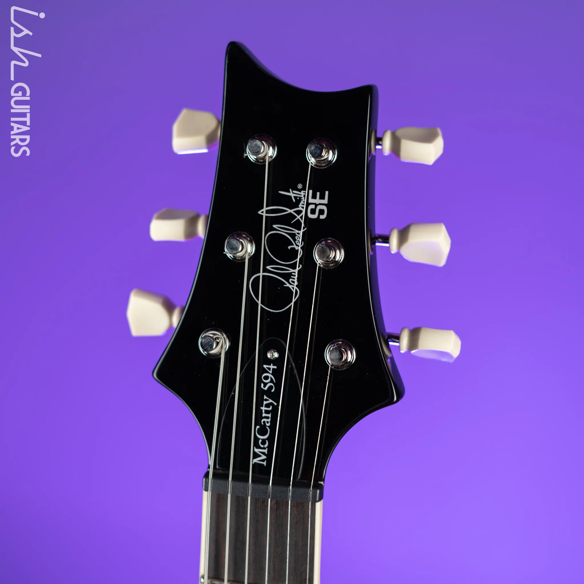 PRS SE McCarty 594 Electric Guitar Black Gold Sunburst - Image 5