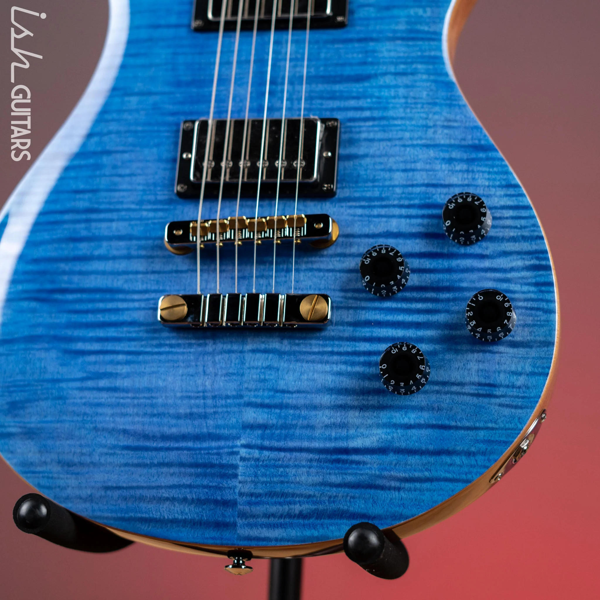 PRS SE McCarty 594 Electric Guitar Faded Blue - Image 4