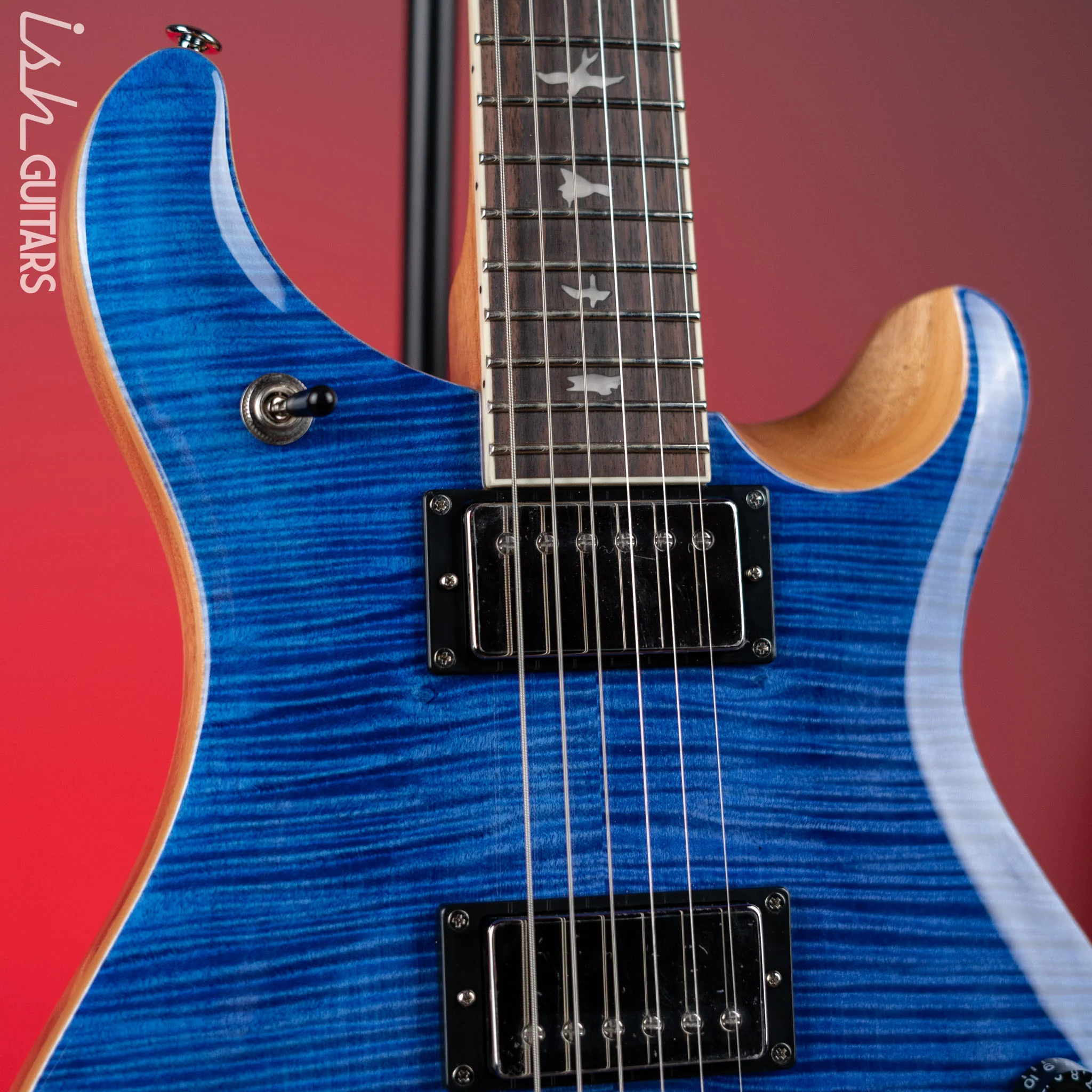 PRS SE McCarty 594 Electric Guitar Faded Blue - Image 3