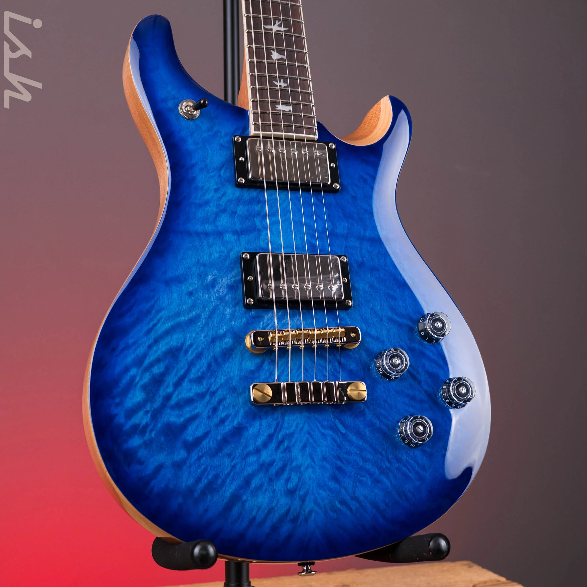 PRS SE McCarty 594 Quilt Faded Blue Burst
