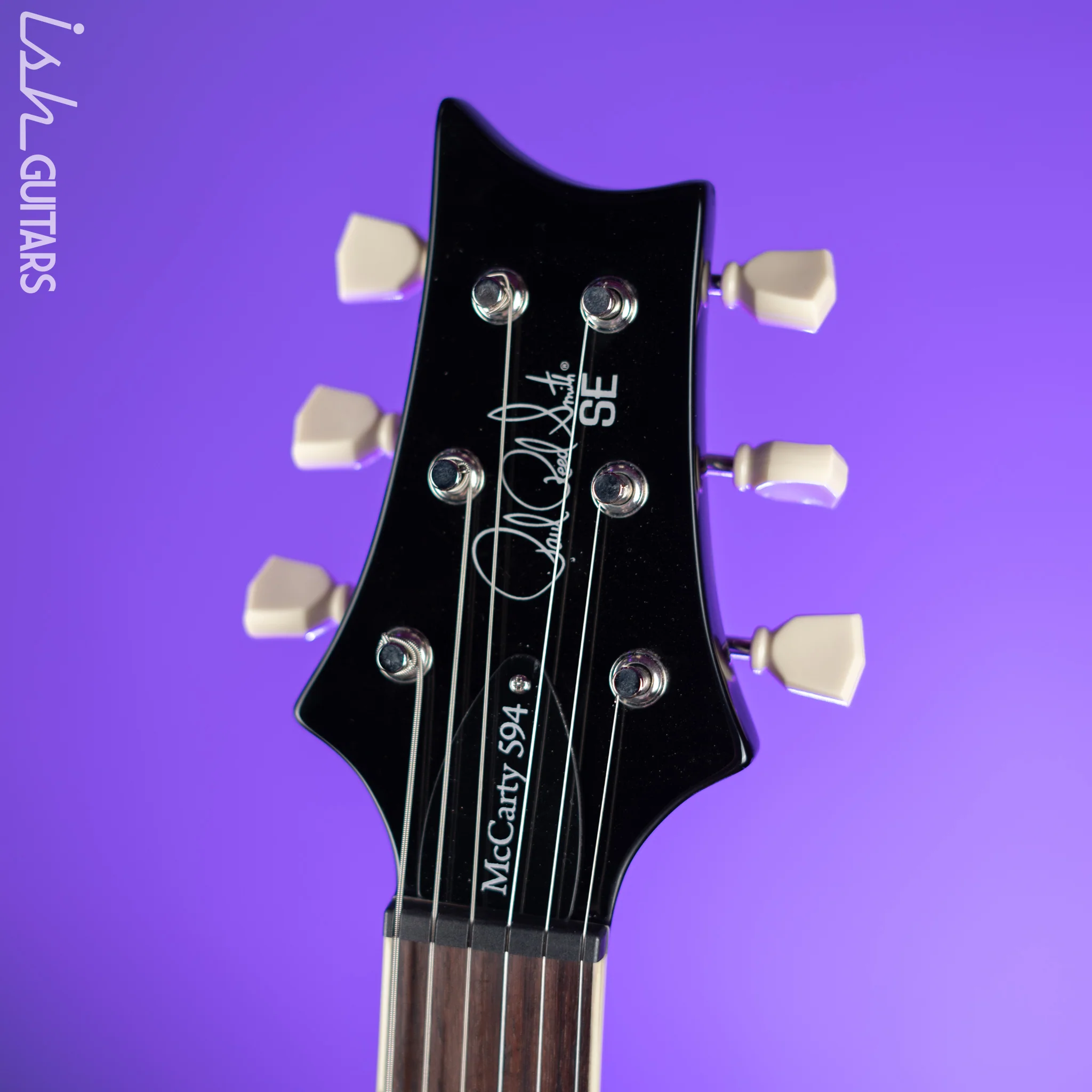 PRS SE McCarty 594 Singlecut Electric Guitar Black Gold Burst - Image 5