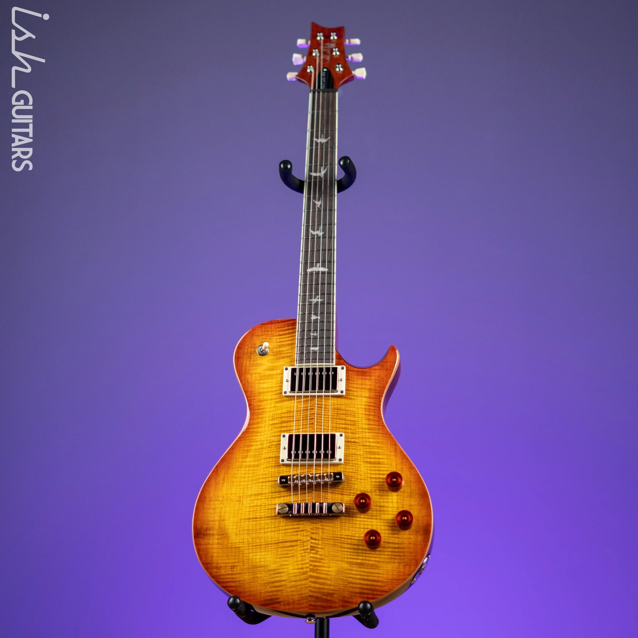 PRS SE McCarty 594 Singlecut Electric Guitar Vintage Sunburst Demo - Image 2