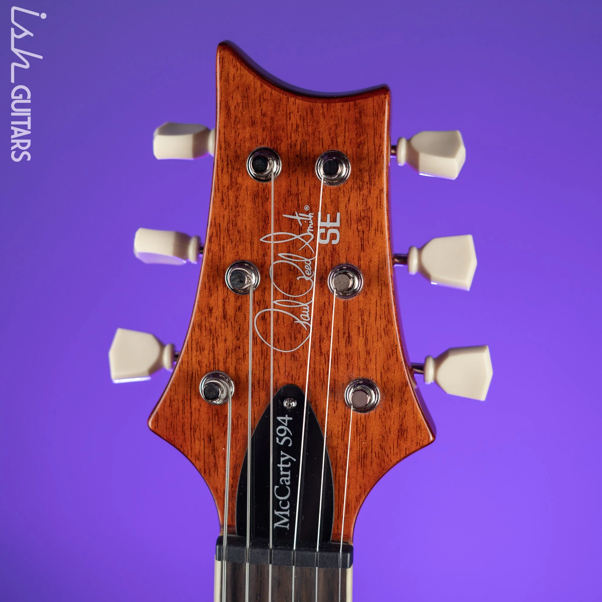 PRS SE McCarty 594 Singlecut Electric Guitar Vintage Sunburst Demo - Image 5