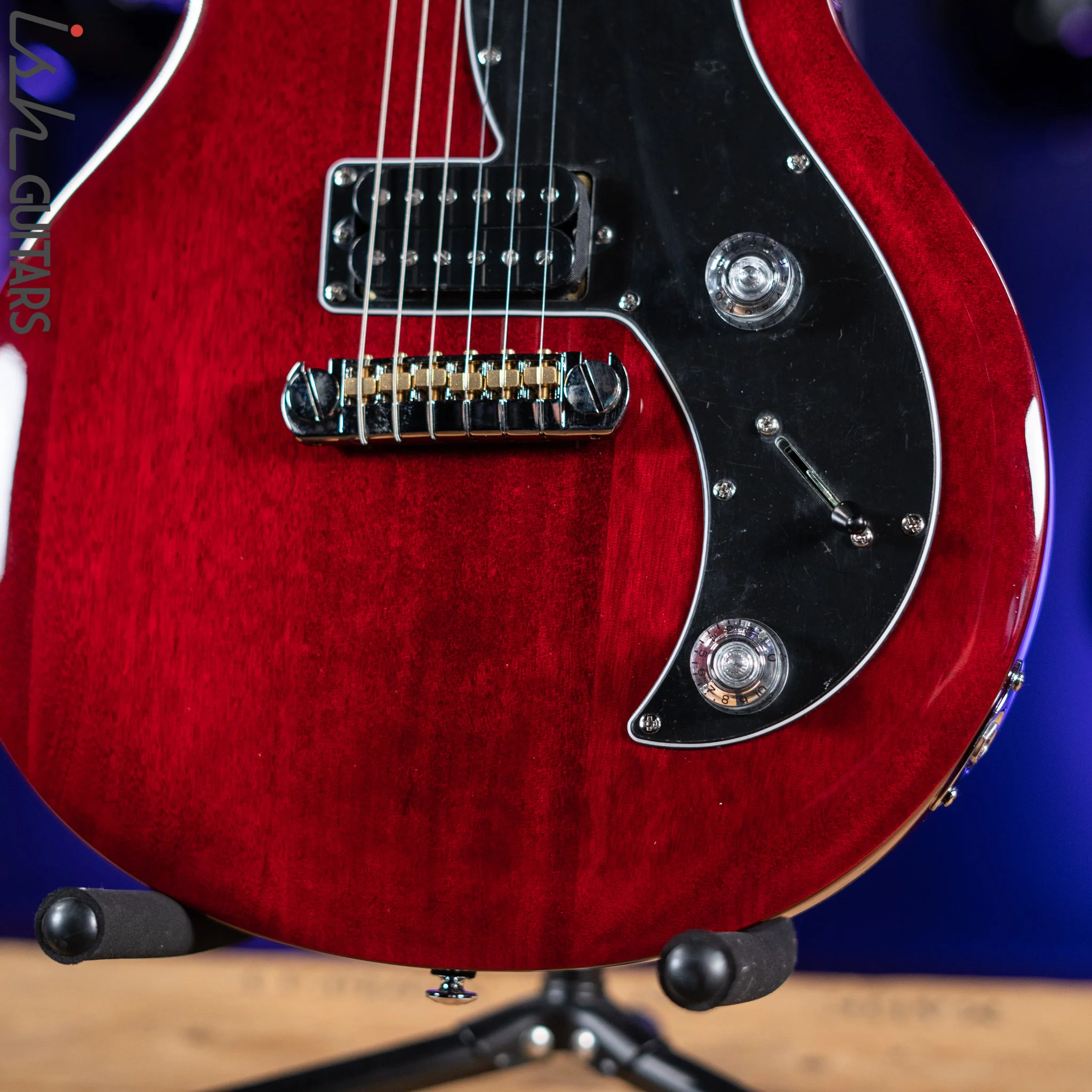 PRS SE Mira Electric Guitar Vintage Cherry - Image 4