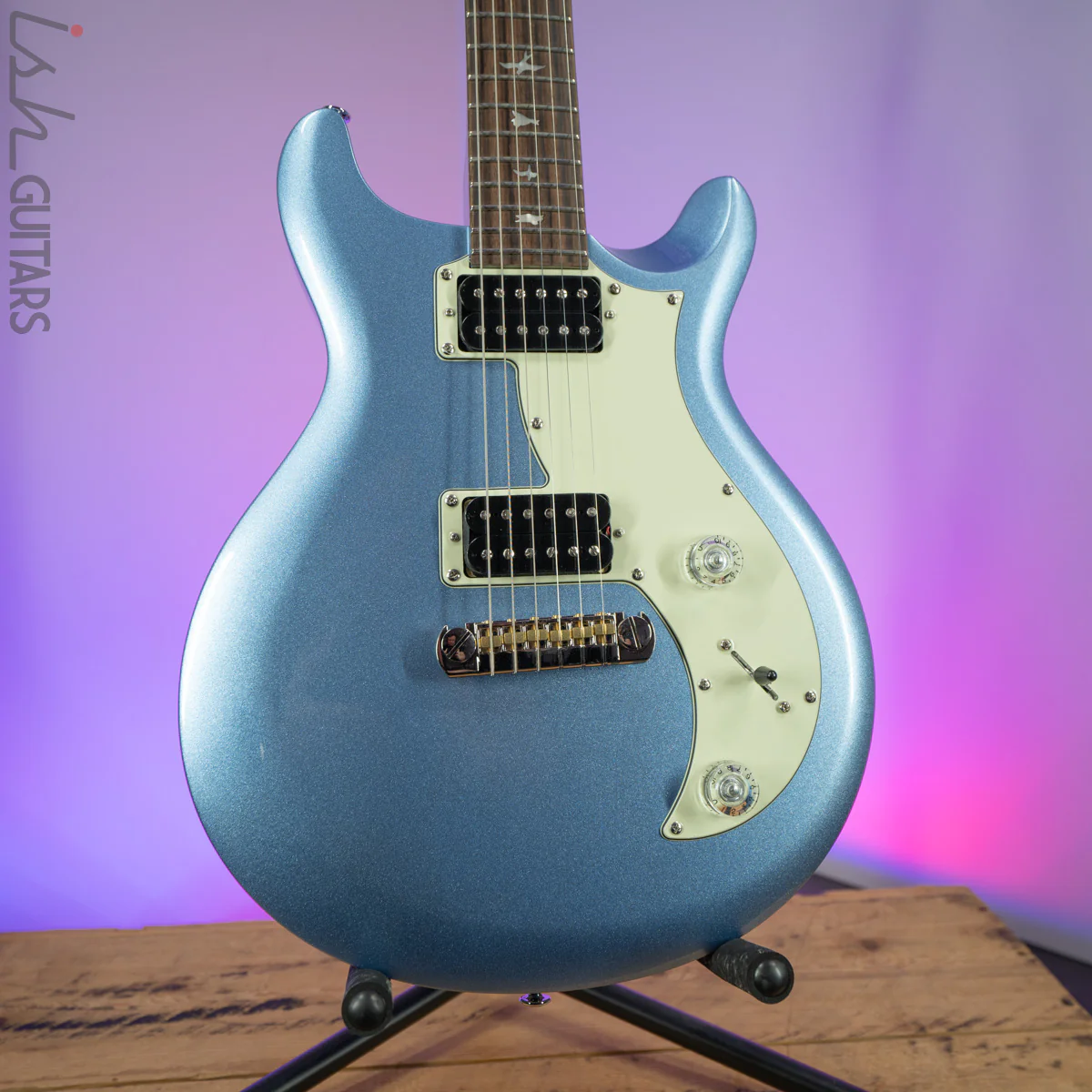 2020 PRS SE Mira Frost Blue Metallic