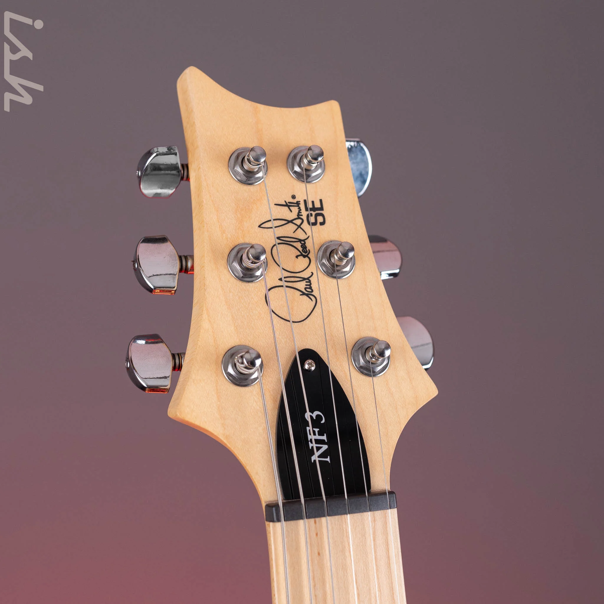 PRS SE NF3 Electric Guitar Gunmetal Grey Maple Fretboard Demo - Image 5