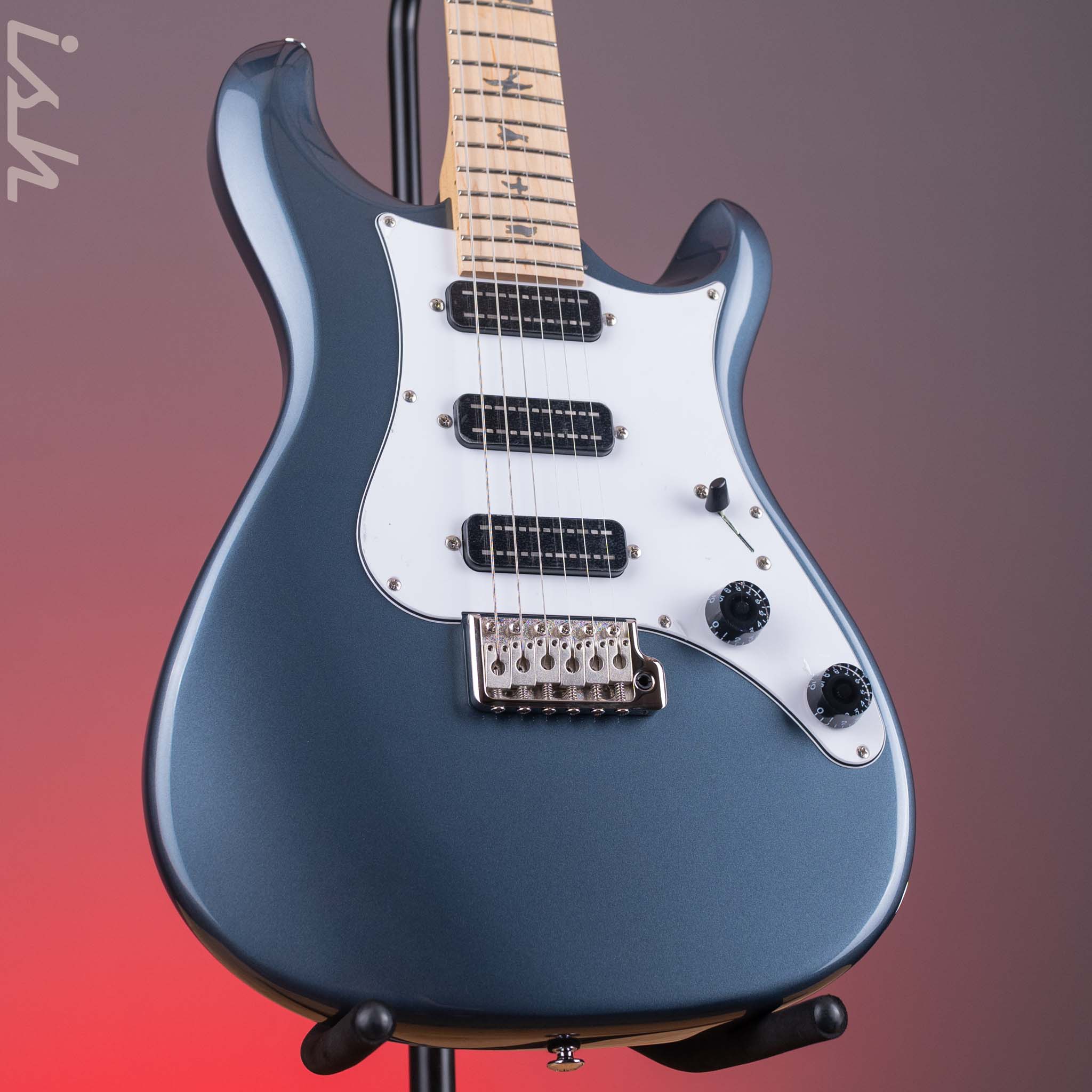PRS SE NF3 Electric Guitar Gunmetal Grey Maple Fretboard