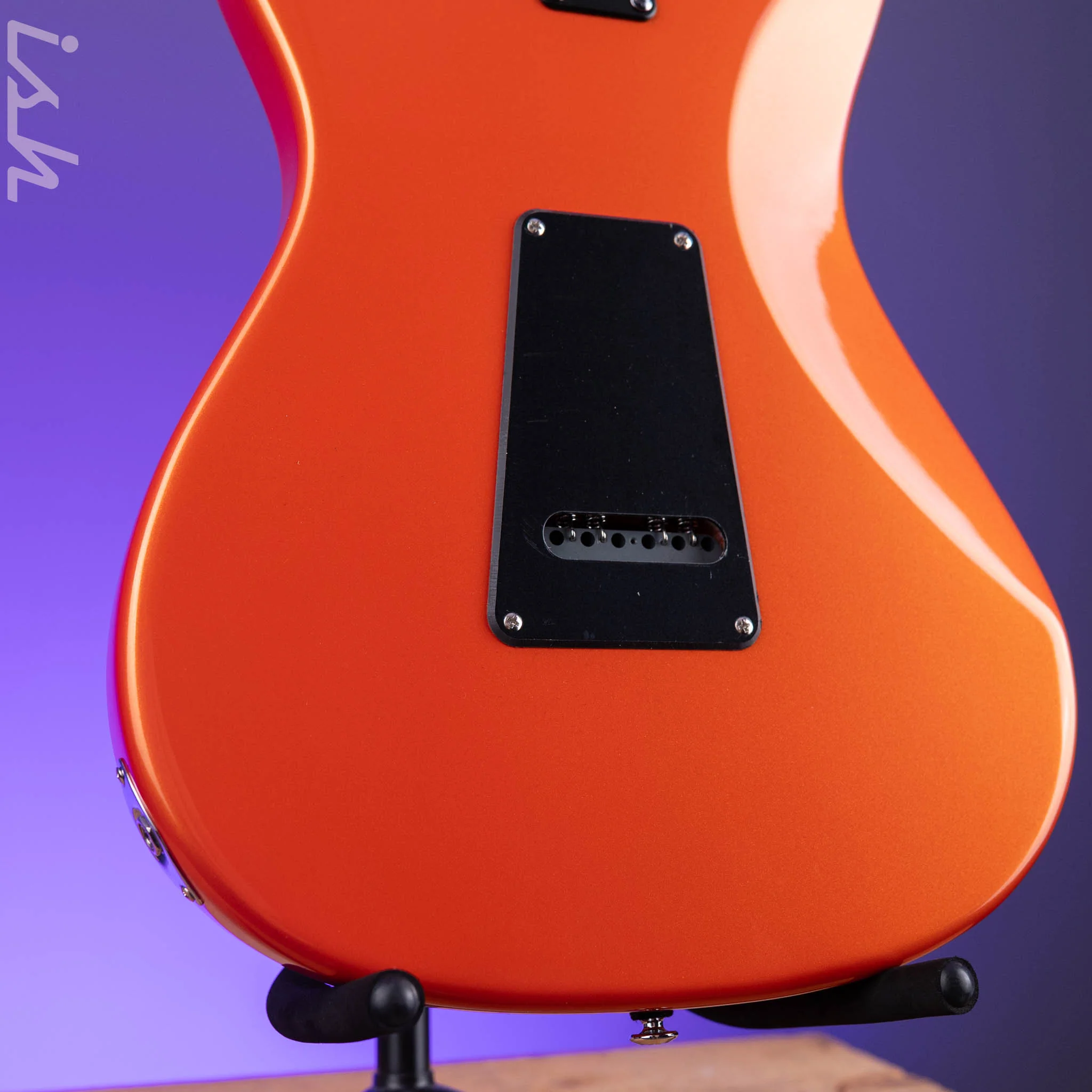 PRS SE NF3 Electric Guitar Metallic Orange Maple Fretboard - Image 9