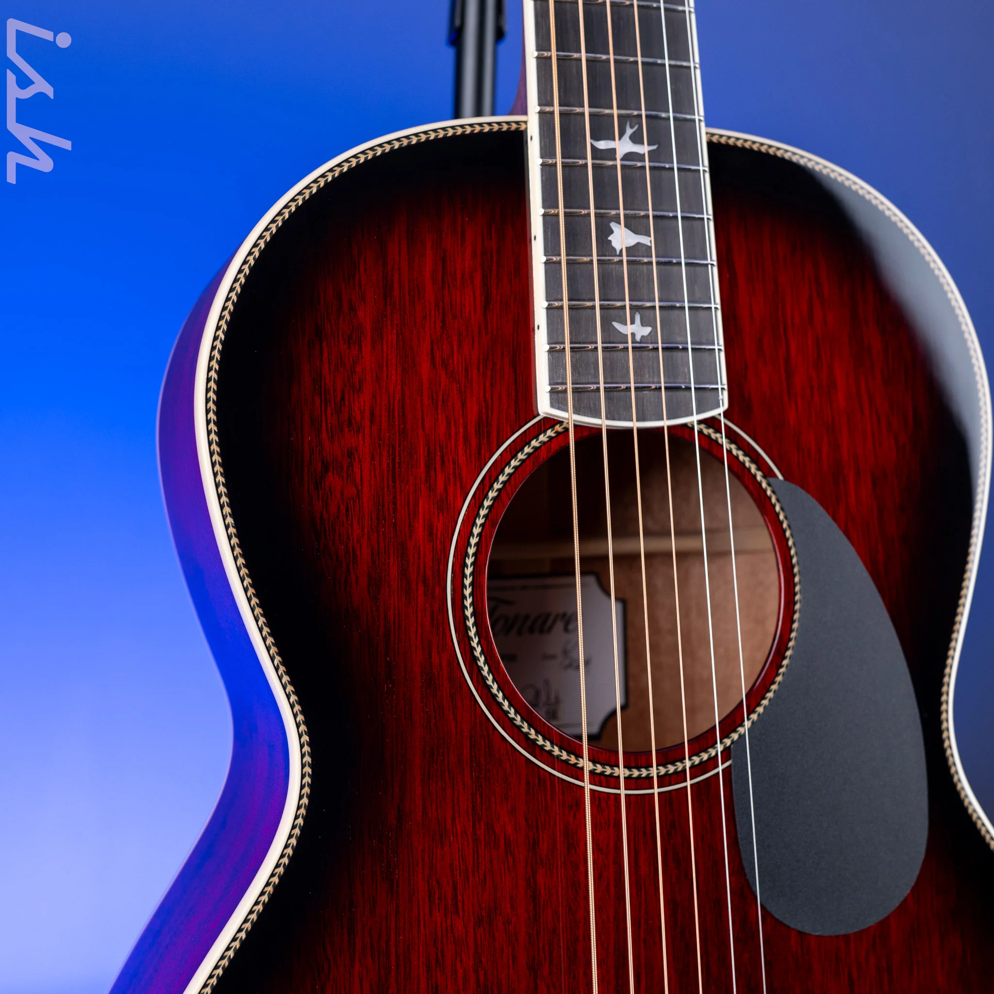 PRS SE Parlor P20E Fire Red Burst *2025 Release!* - Image 3