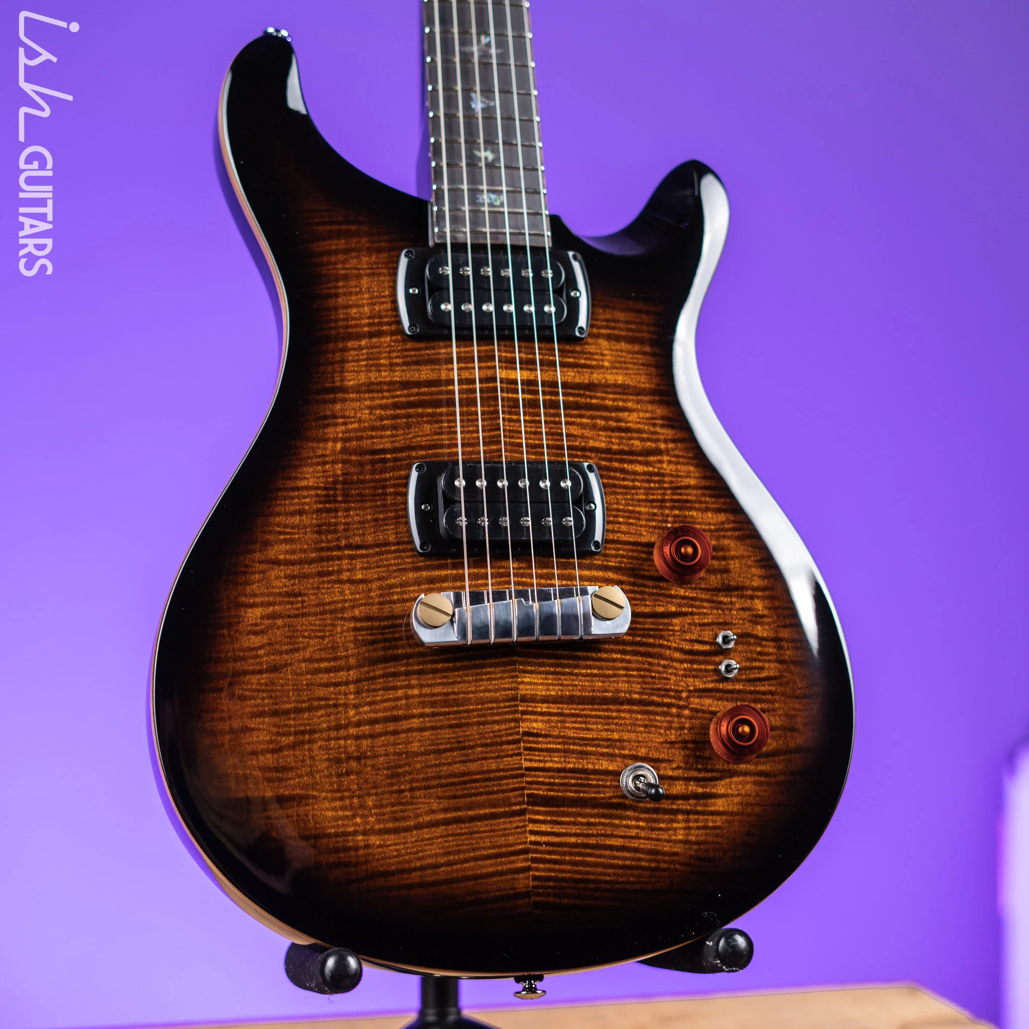PRS SE Paul’s Guitar Electric Guitar Black Gold Sunburst