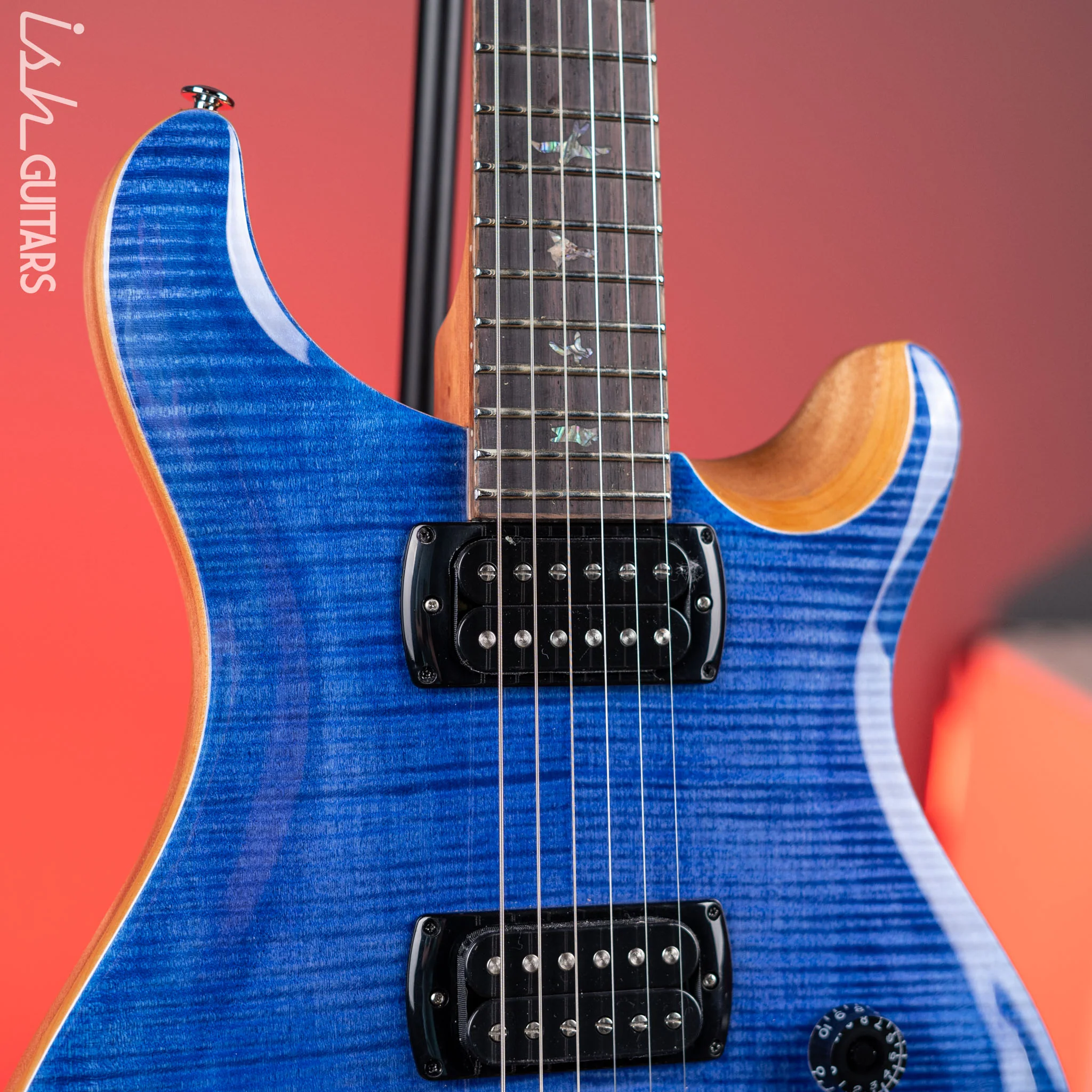 PRS SE Paul’s Guitar Electric Guitar Faded Blue - Image 3