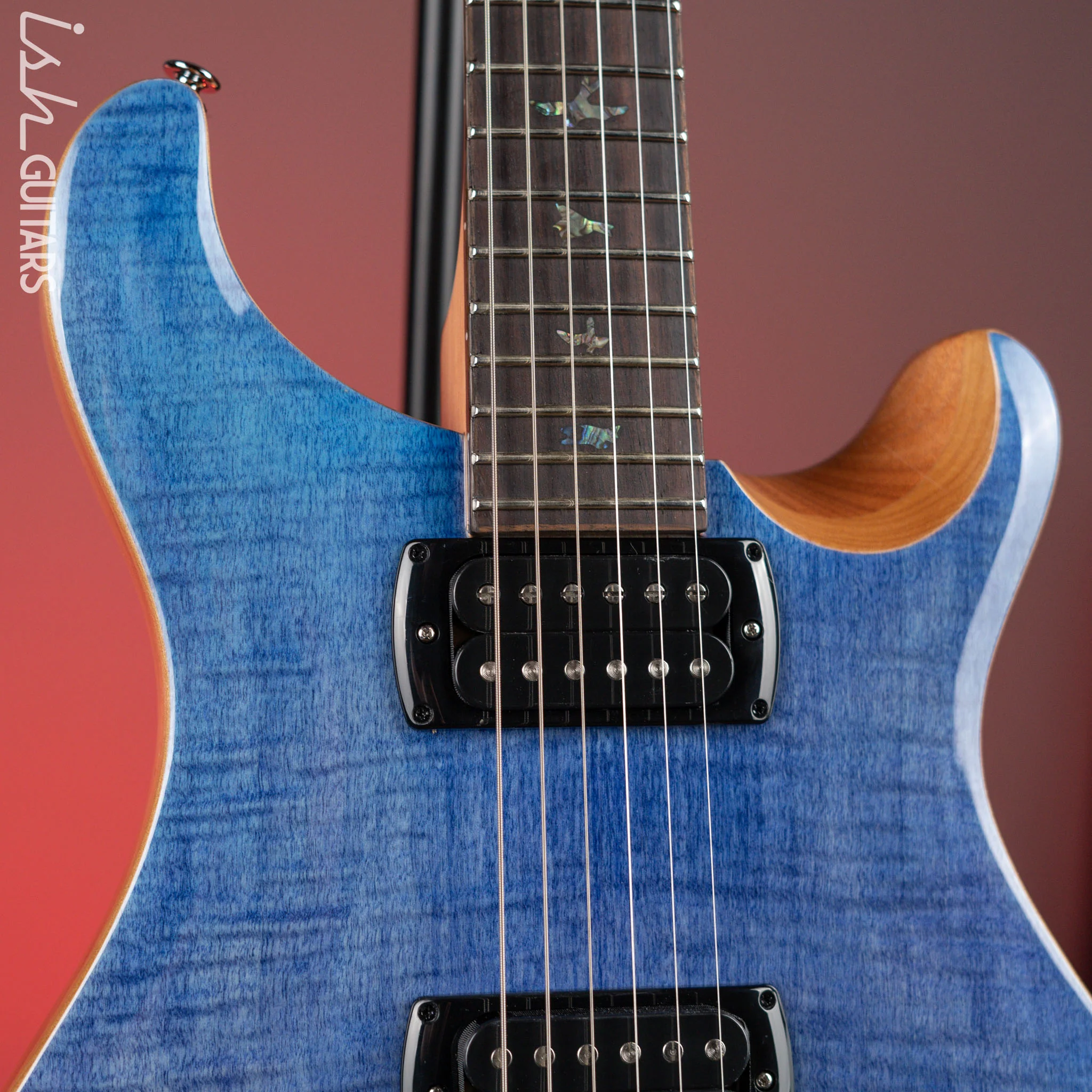 PRS SE Paul’s Guitar Electric Guitar Faded Blue - Image 3