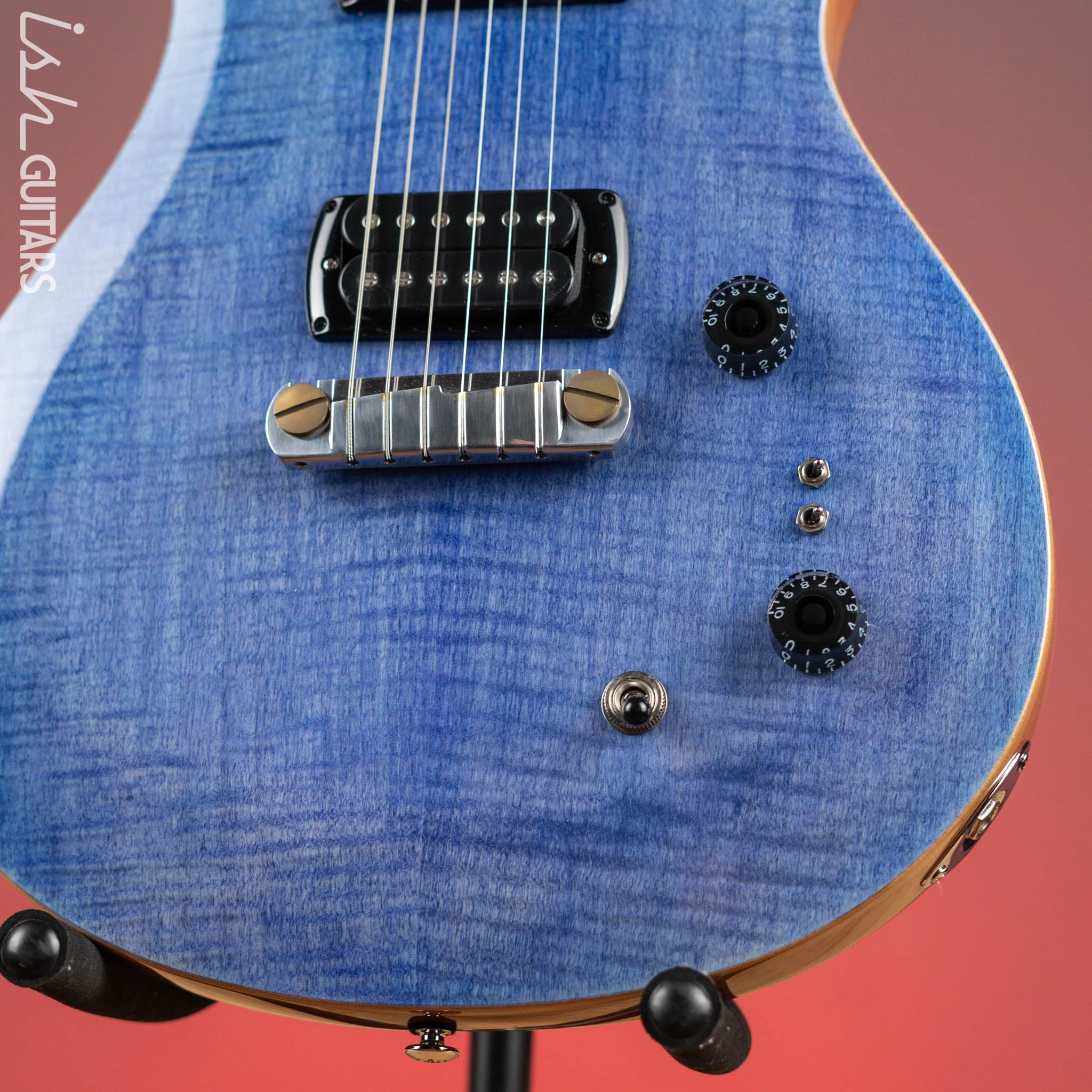 PRS SE Paul’s Guitar Electric Guitar Faded Blue - Image 4