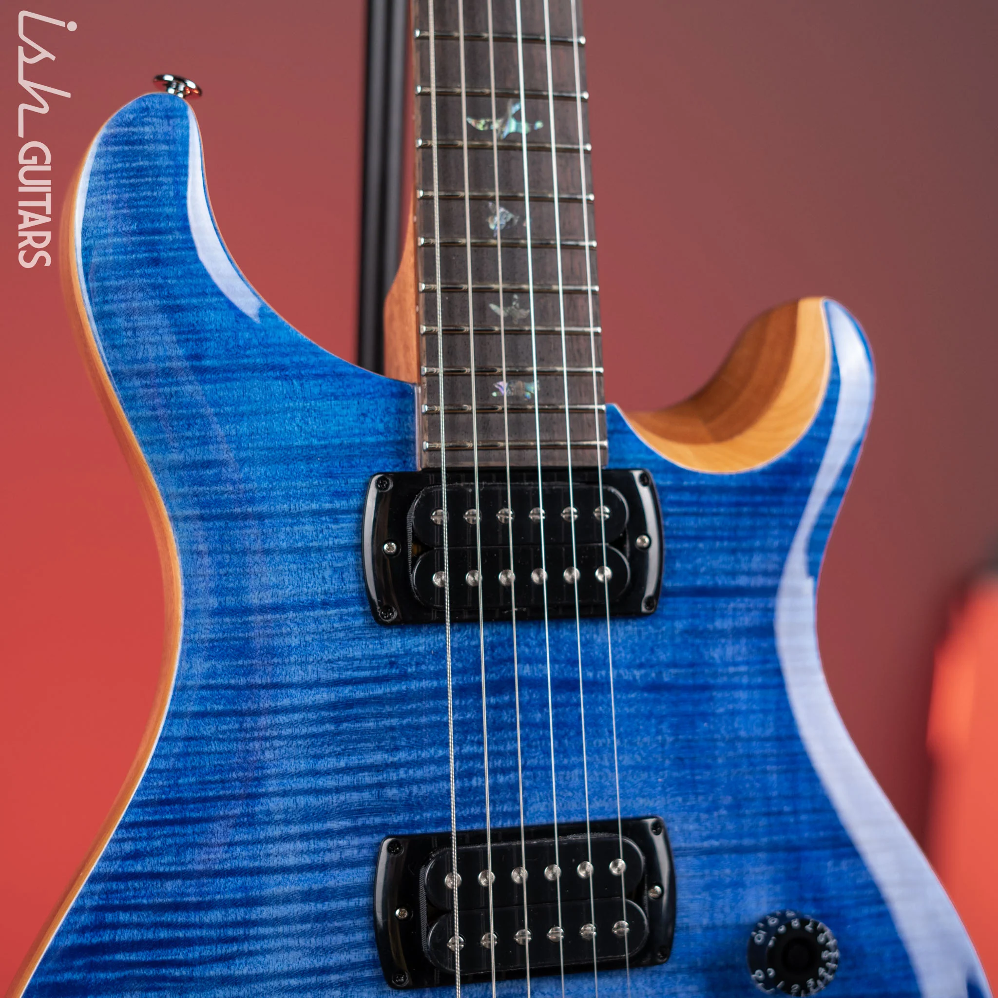 PRS SE Paul’s Guitar Electric Guitar Faded Blue - Image 3