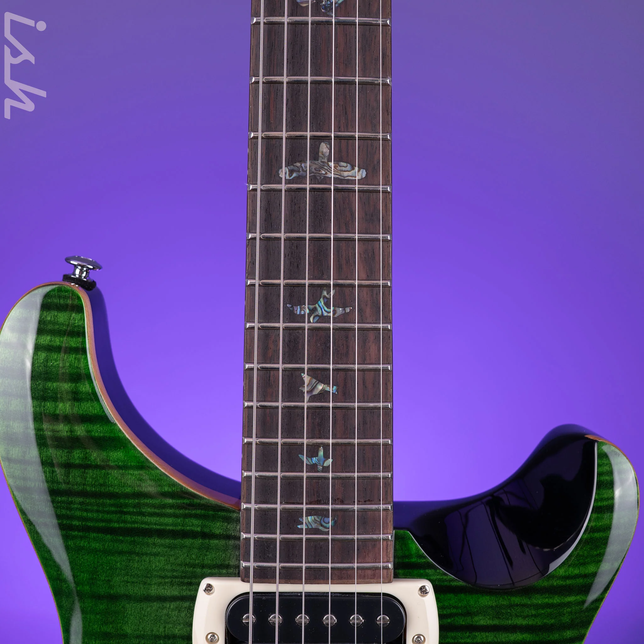 PRS SE Paul's Guitar Teal Black *New Color* - Image 6