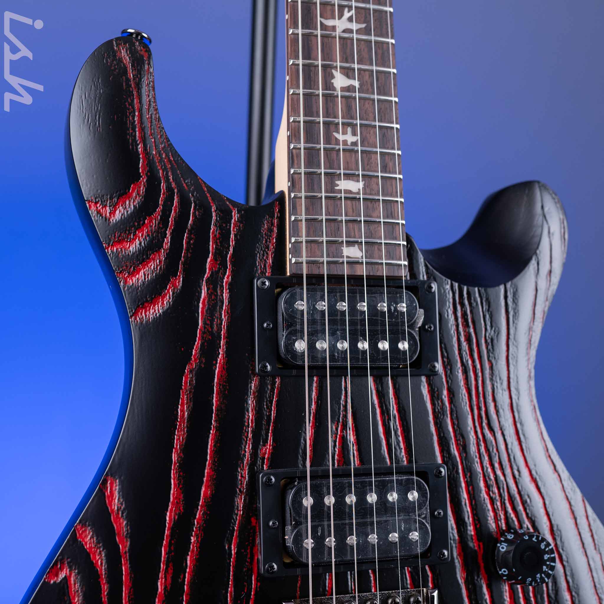 PRS SE Swamp Ash CE 24 Limited Edition Sandblasted Red - Image 3