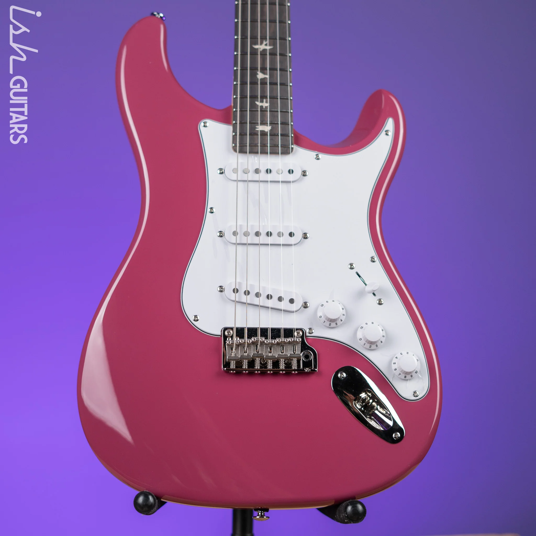 PRS SE Silver Sky Dragon Fruit Demo