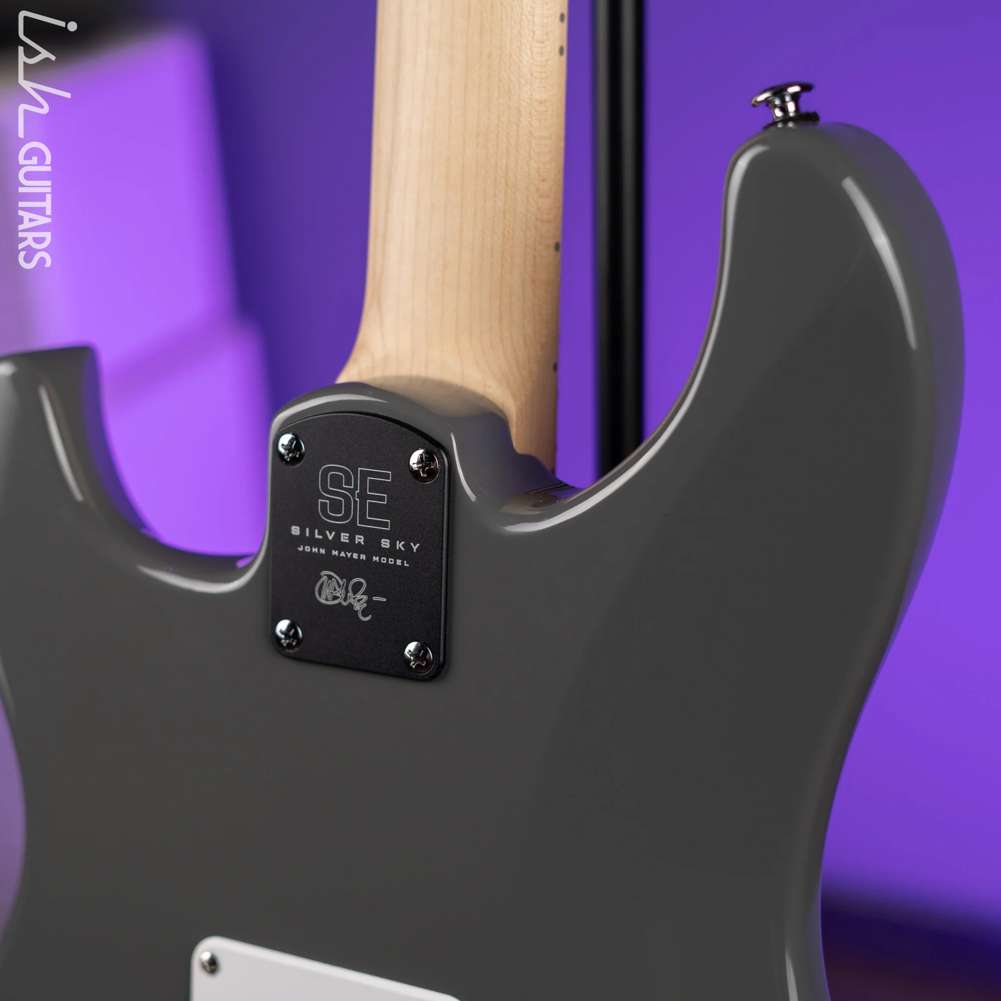 PRS SE Silver Sky Electric Guitar Overland Gray - Maple Fretboard Demo - Image 9