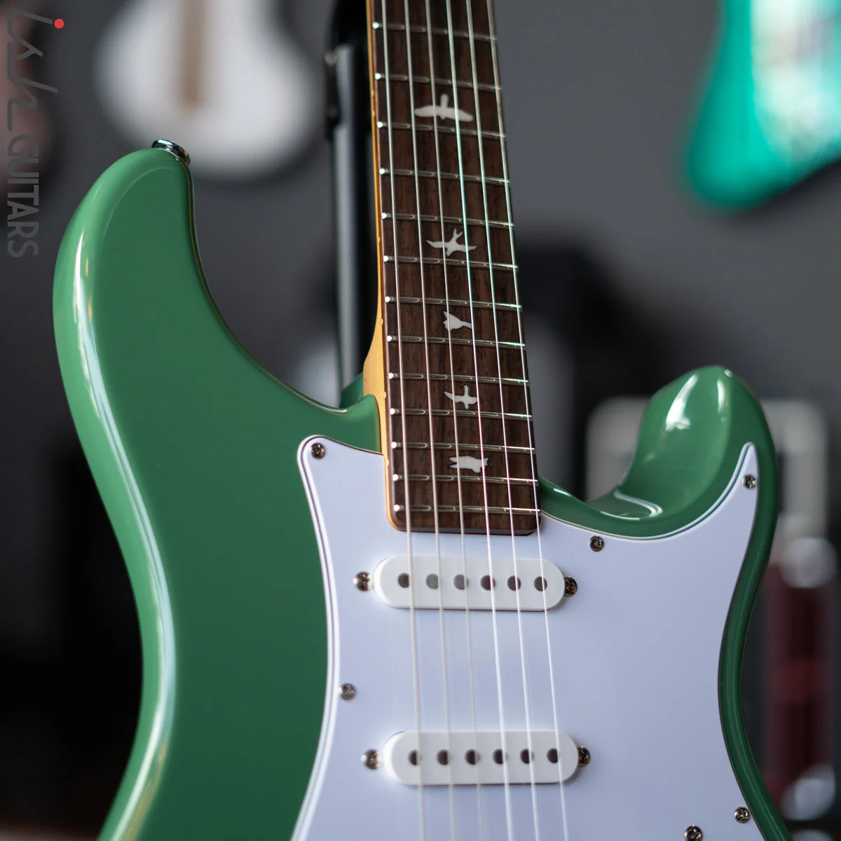 PRS SE Silver Sky Ever Green Demo - Image 2