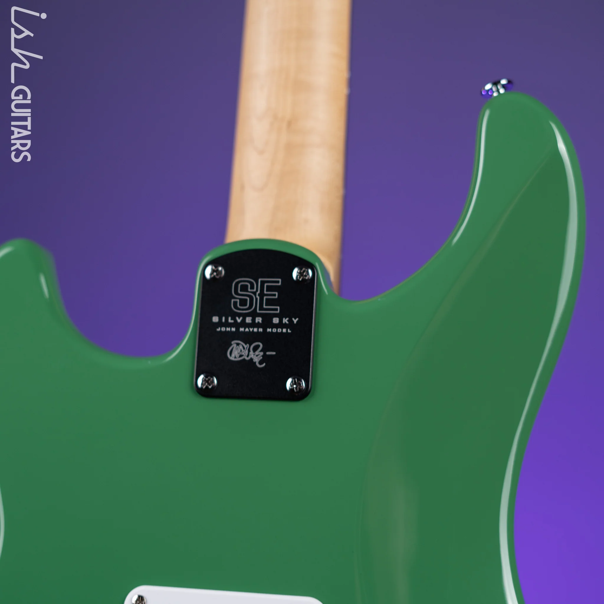 PRS SE Silver Sky Ever Green Demo - Image 9