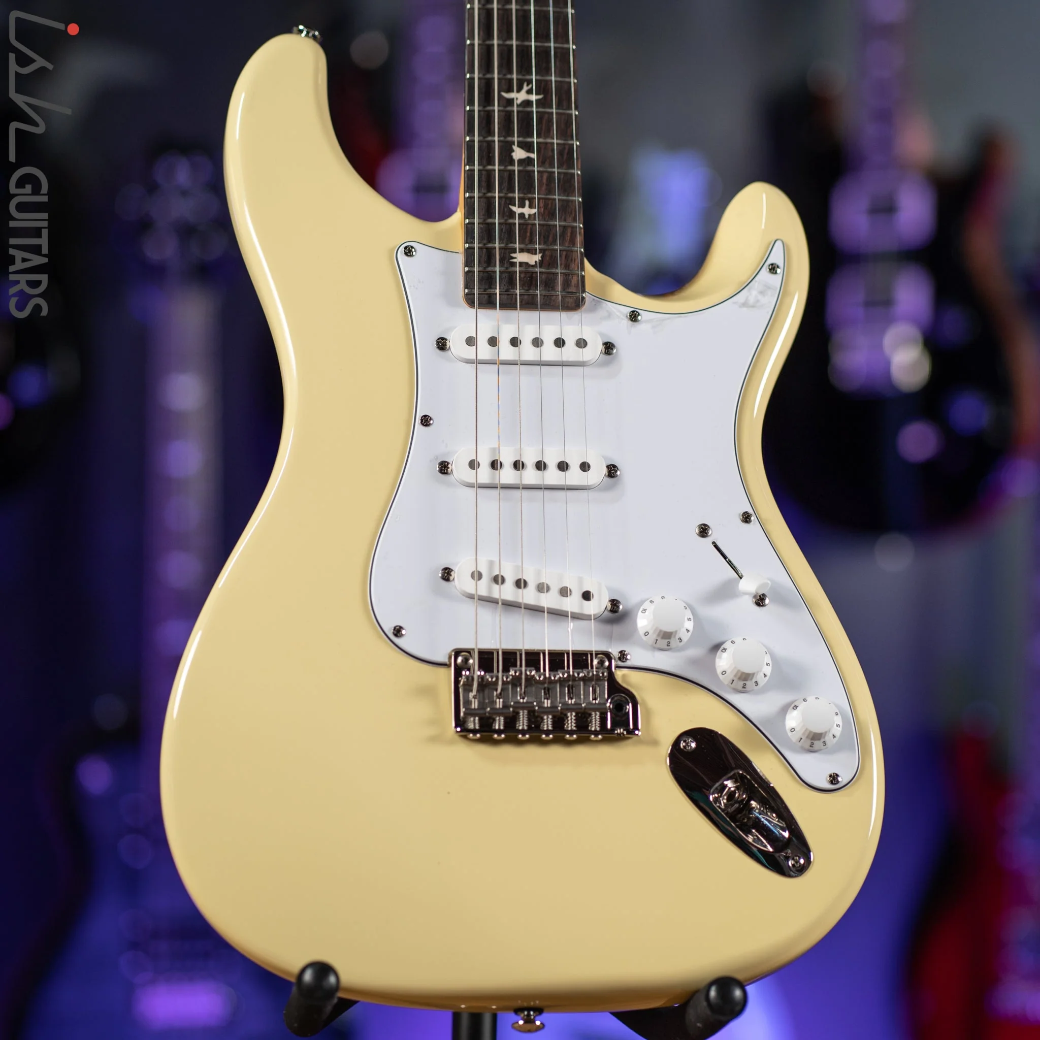 PRS SE Silver Sky Moon White