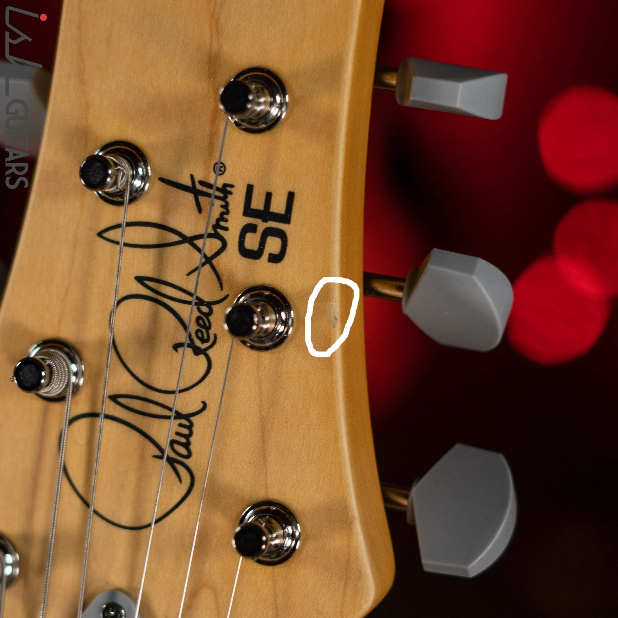 PRS SE Silver Sky Stone Blue Demo - Image 6