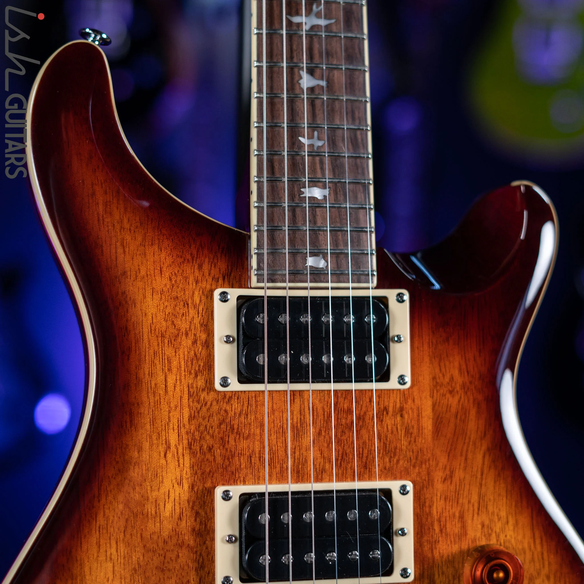 PRS SE Standard 24-08 Electric Guitar Tobacco Sunburst - Image 3